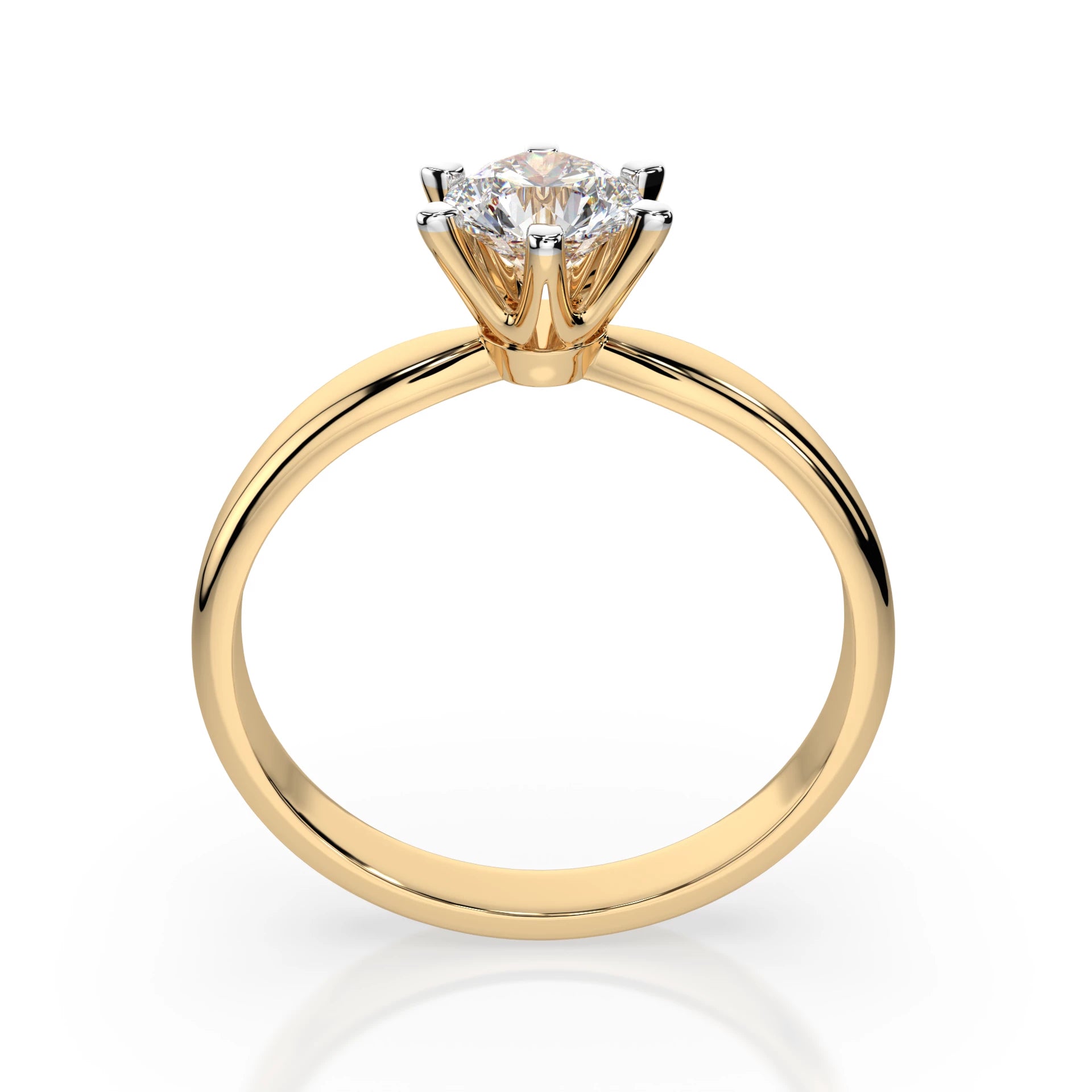 Solitaire Ring - 101-10040(5.1)