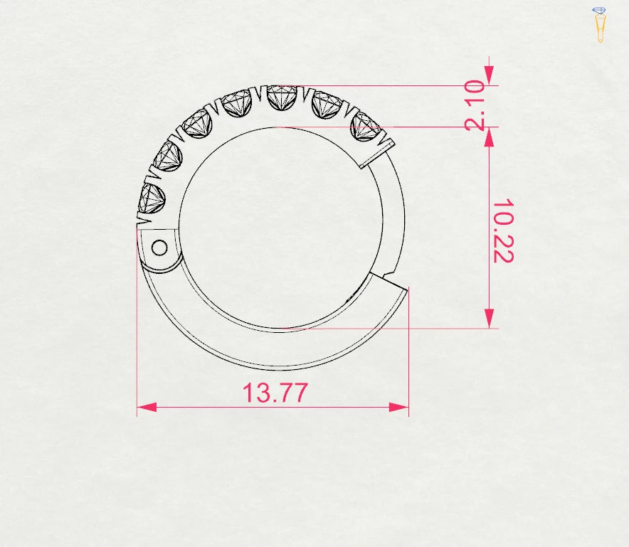 Eternity Earring - 102-10109(2.0)