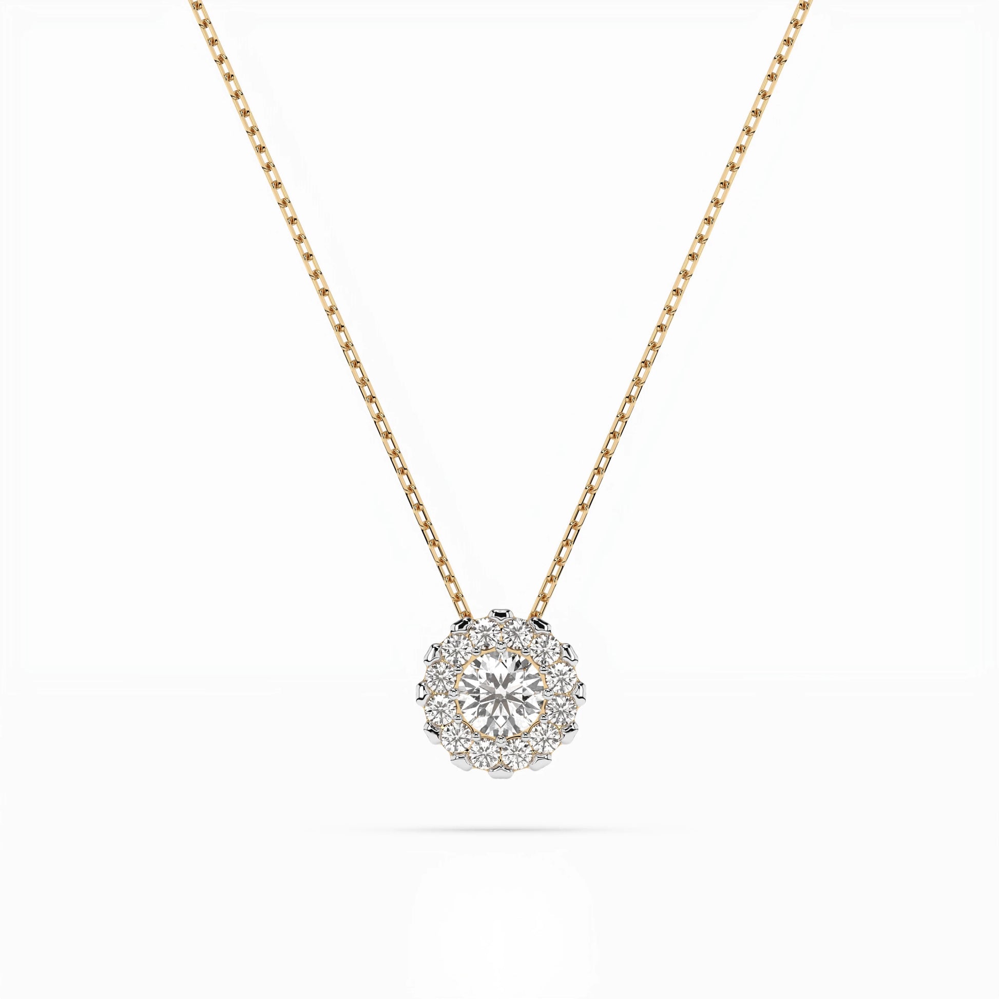 Solitaire Eternity Necklace - 104-10044(3.0)
