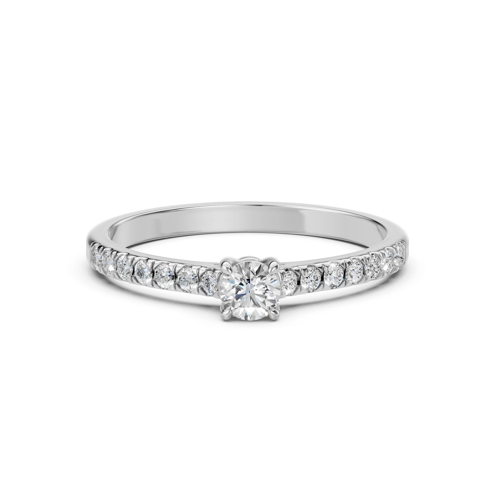 Solitaire Eternity Ring - 101-10094(3.7)