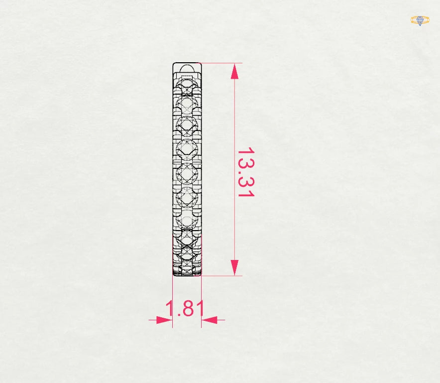 Eternity Earring - 102-10109(1.3)