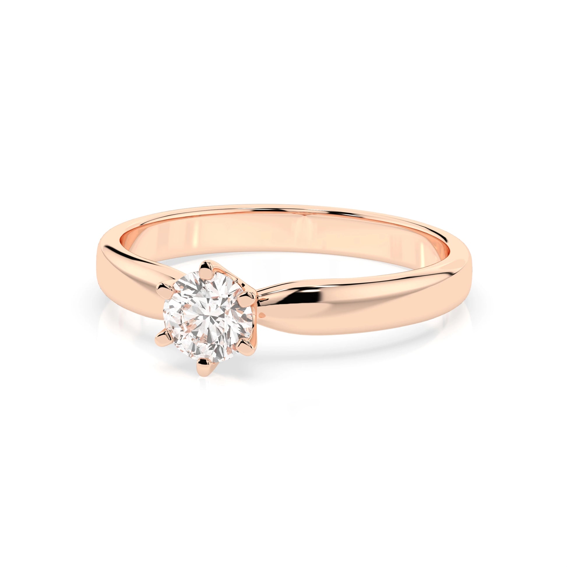 Solitaire Ring - 101-10040(4.2)
