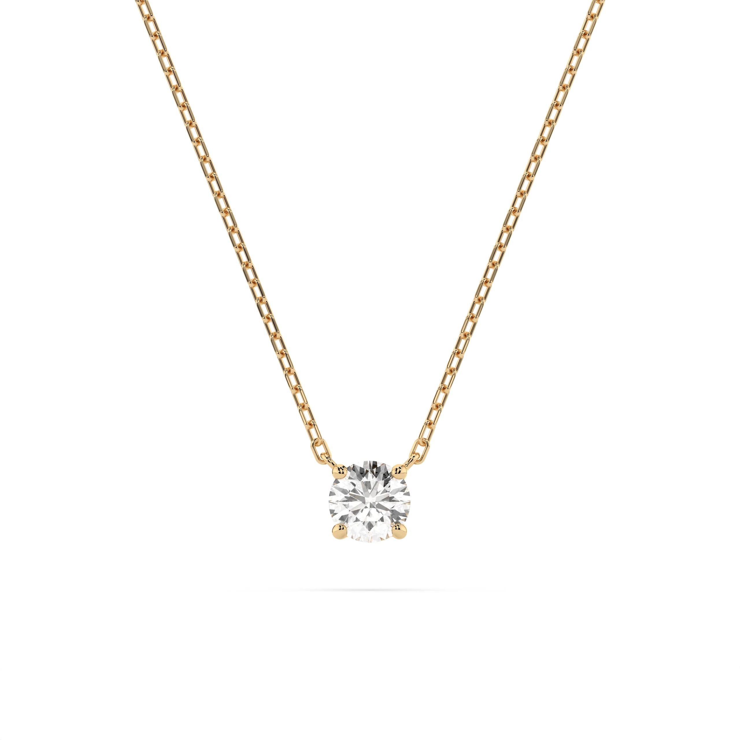 Solitaire Necklace - 104-10040(3.4)