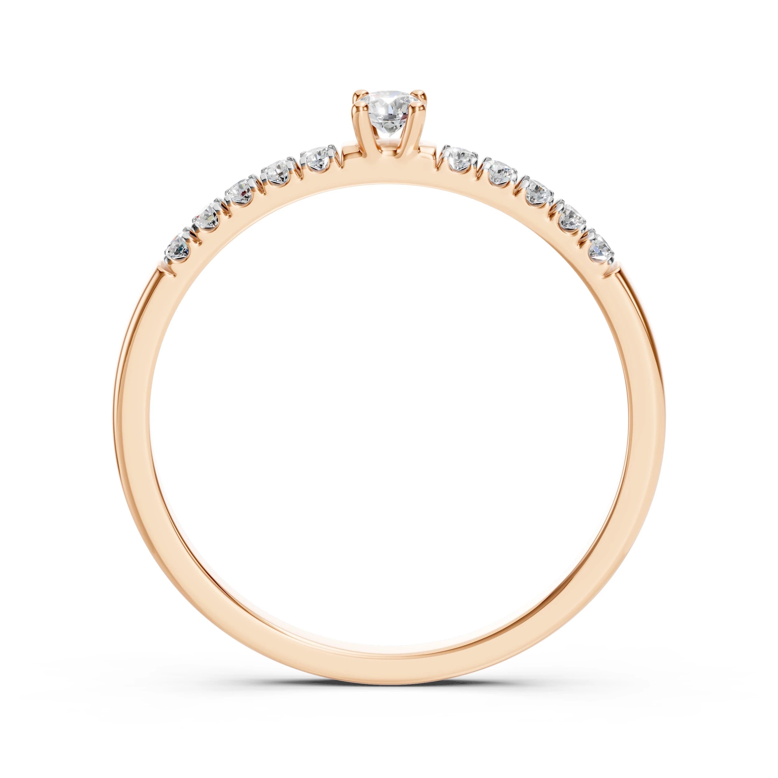 Solitaire Eternity Ring - 101-10126/2(2.6)