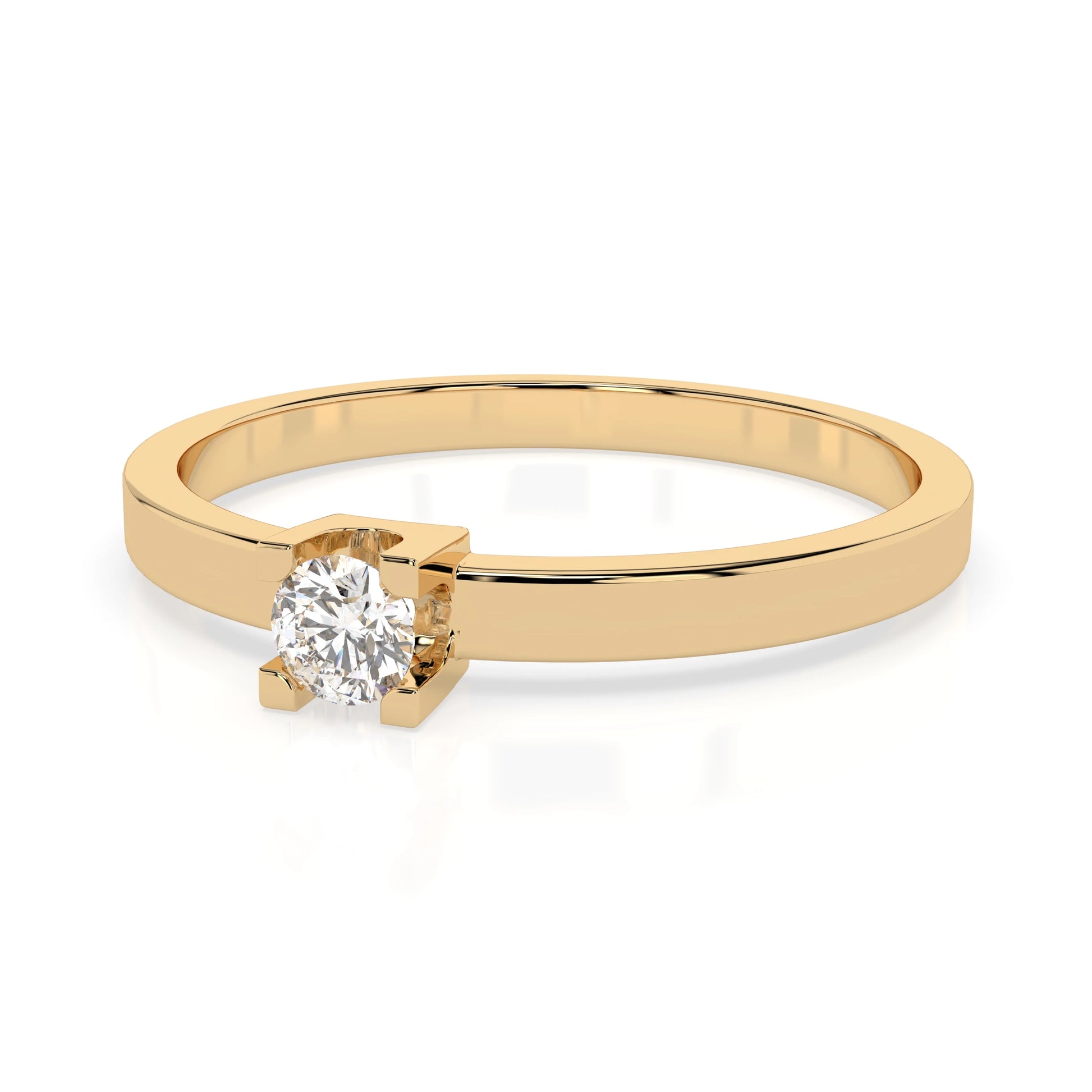 Solitaire Ring - 101-10036(3.0)