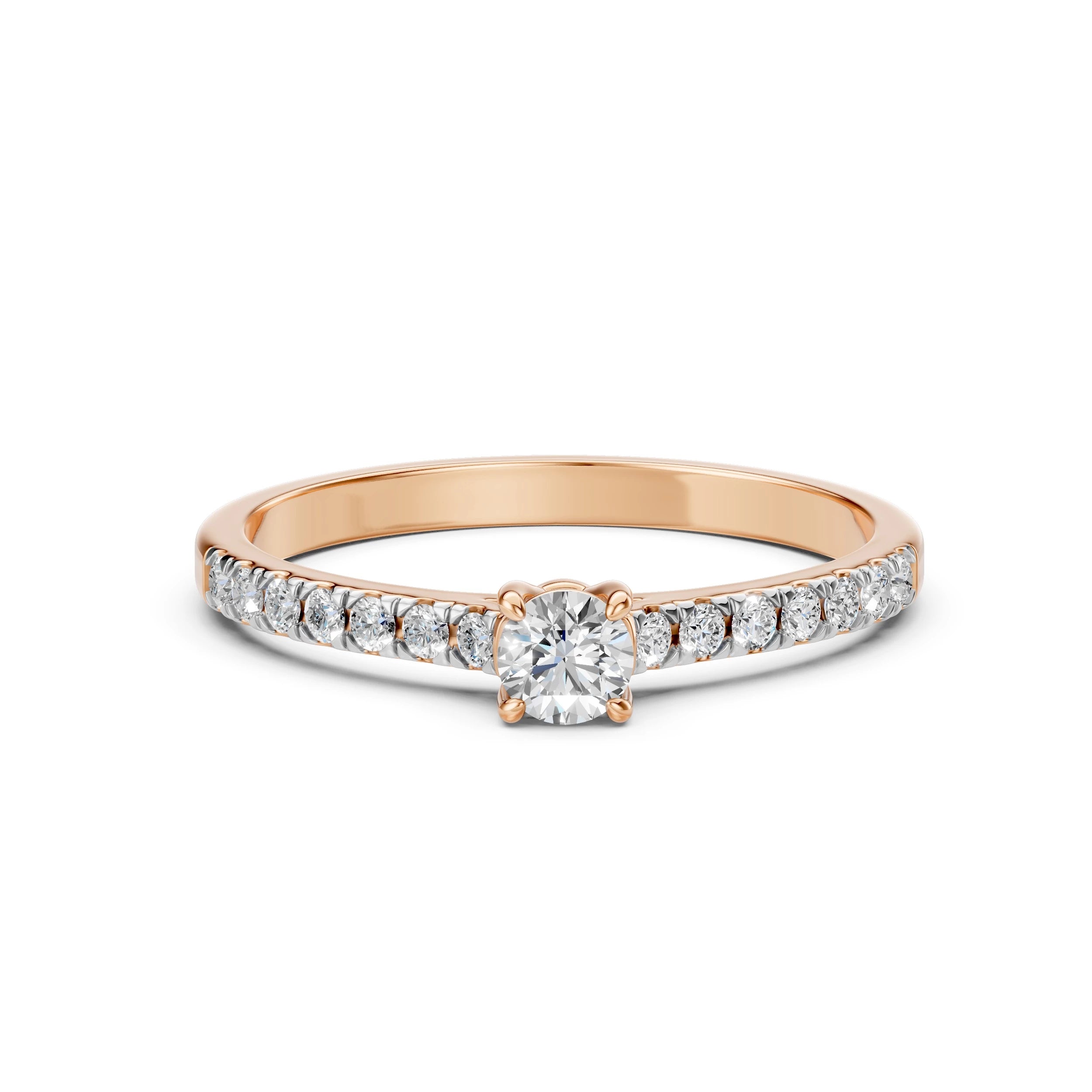 Solitaire Eternity Ring - 101-10094(4.2)