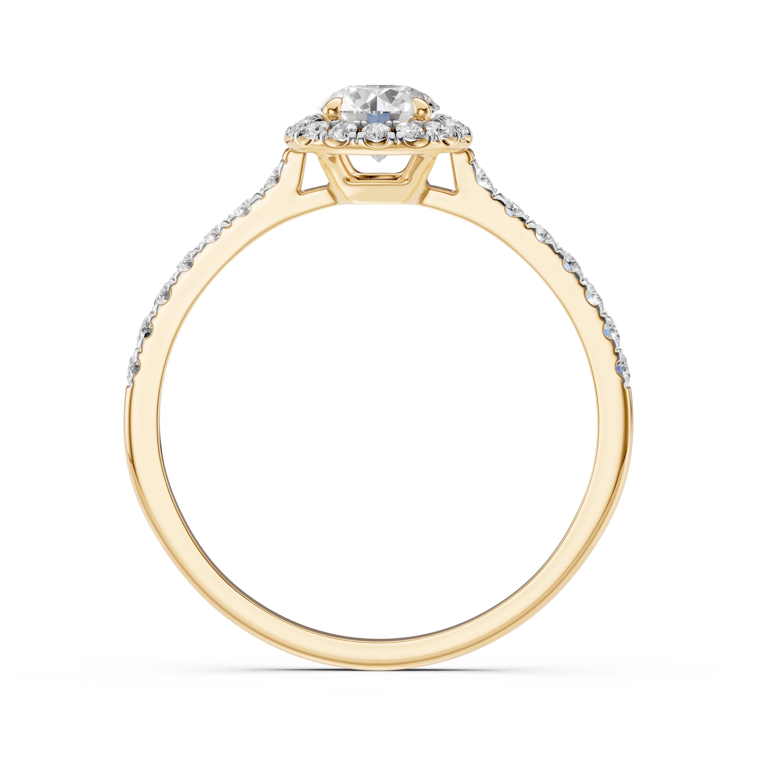 Solitaire Eternity Ring - 101-10095(5.1)