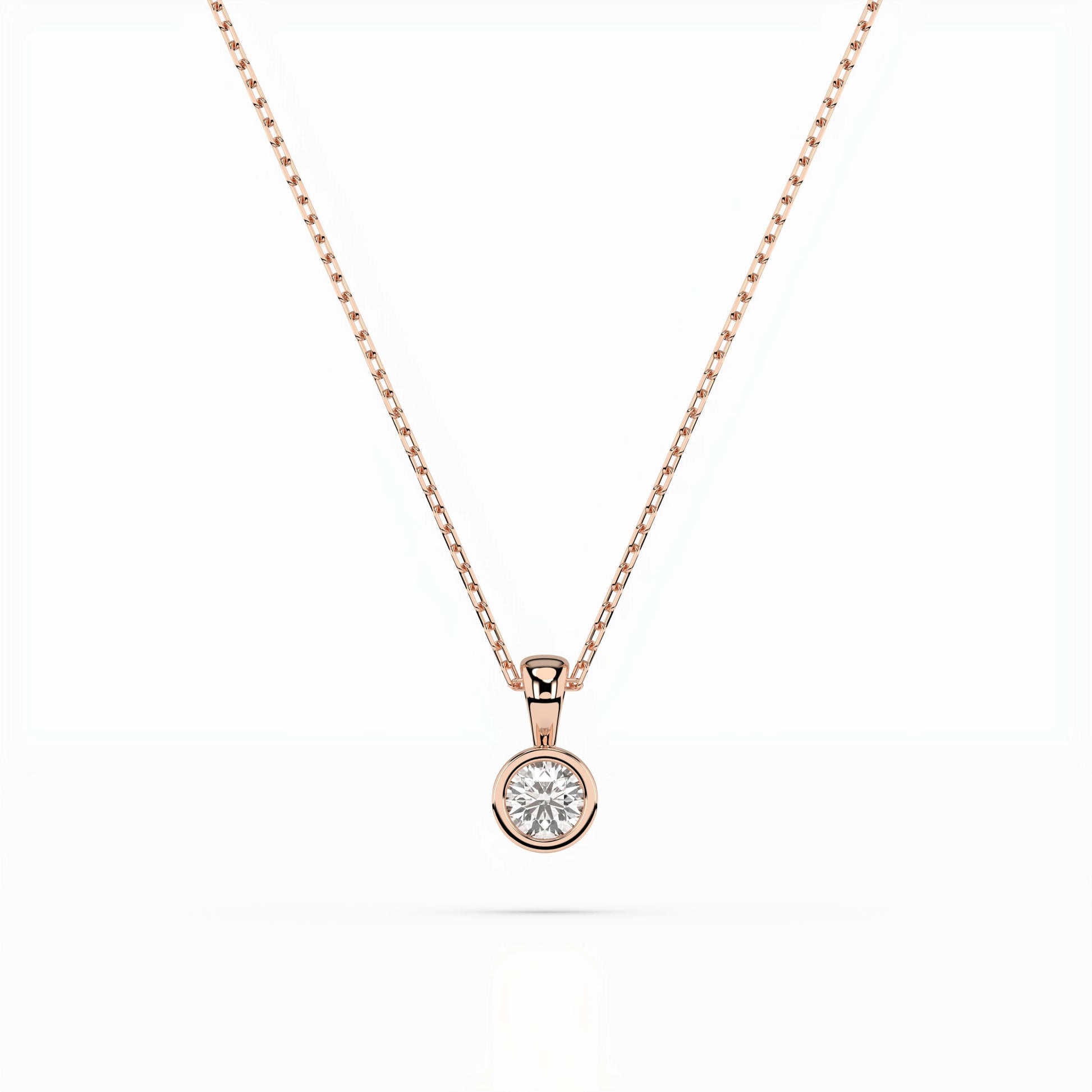 Solitaire Necklace - 104-10010(3.0)