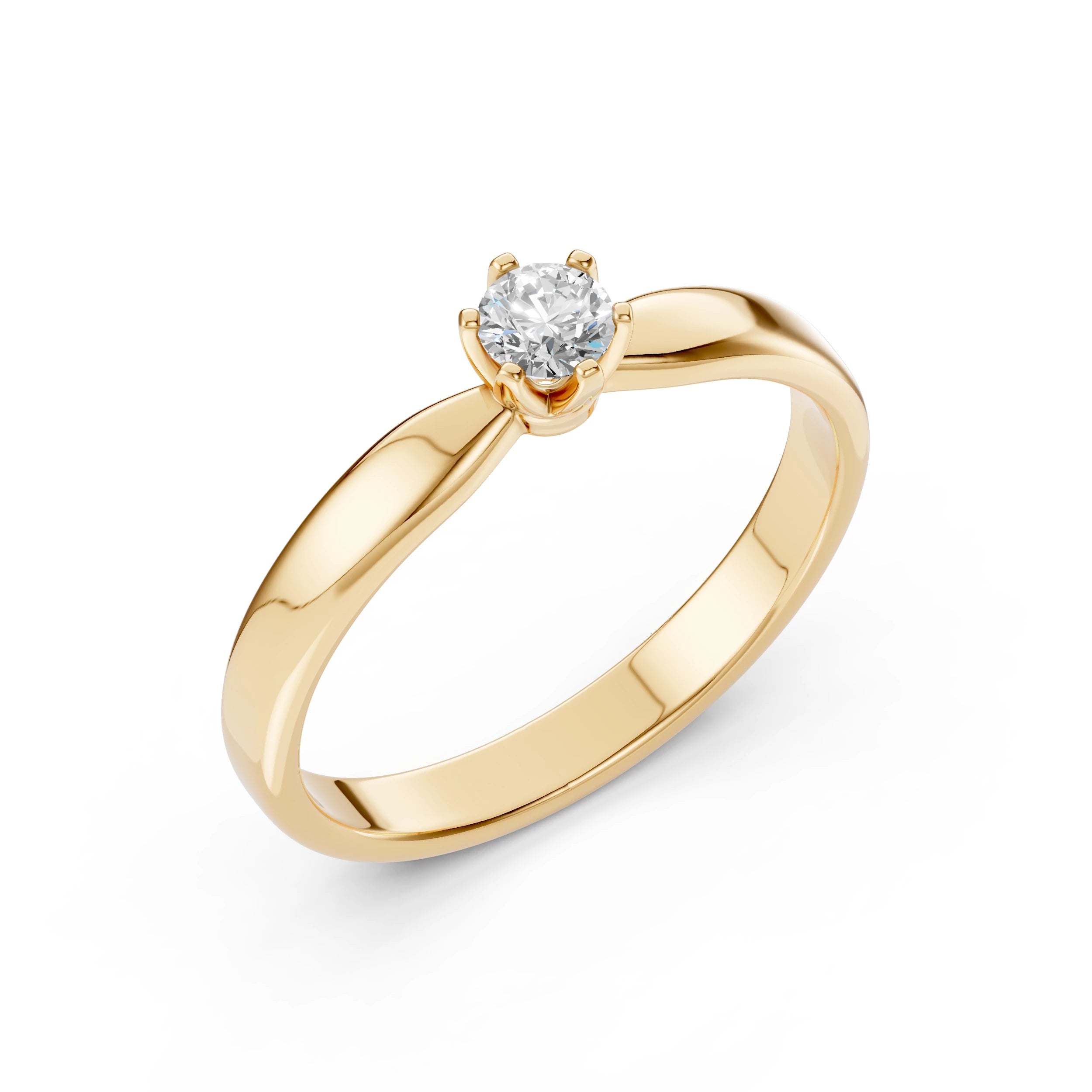 Solitaire Ring - 101-10040(3.7)