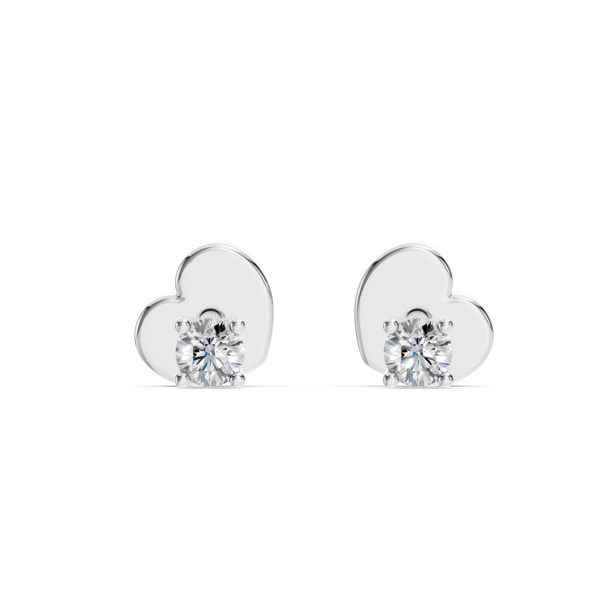 Solitaire Butterfly Earring - 102-10012/1(2.5)