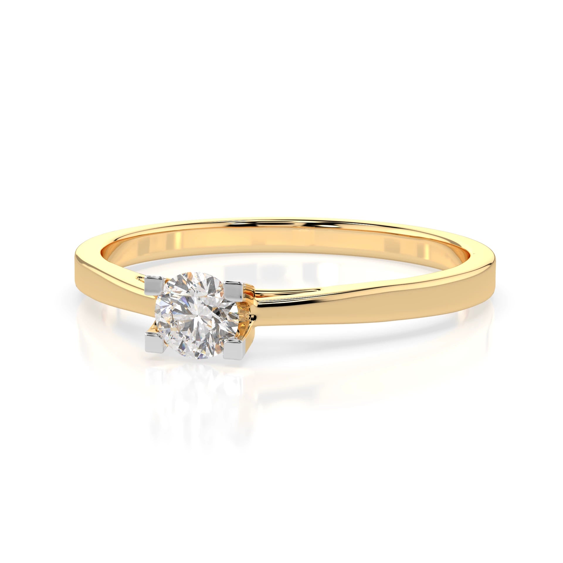 Solitaire Ring - 101-10020(3.4)