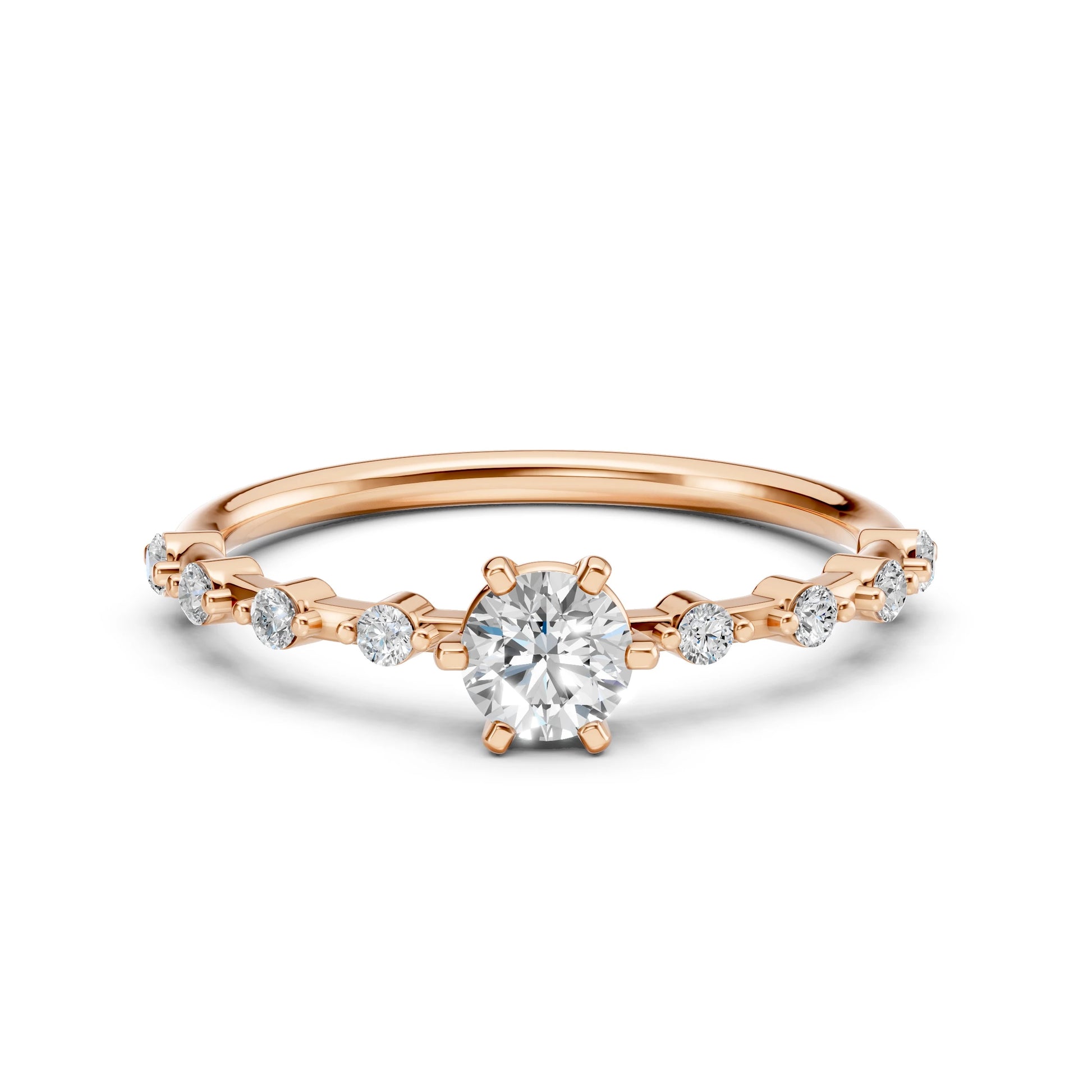 Solitaire Eternity Ring - 101-10144(4.7)