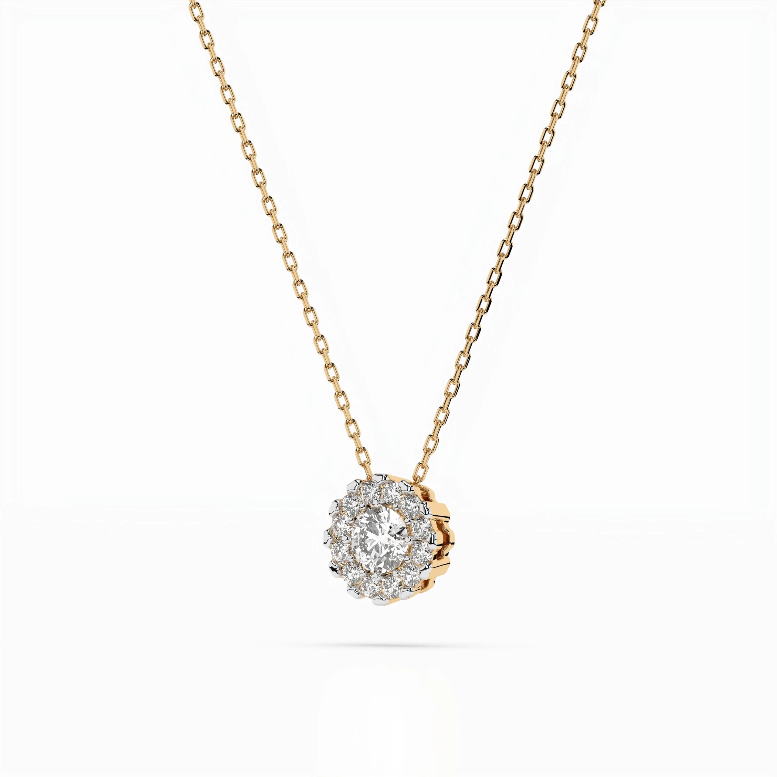 Solitaire Eternity Necklace - 104-10044(3.0)