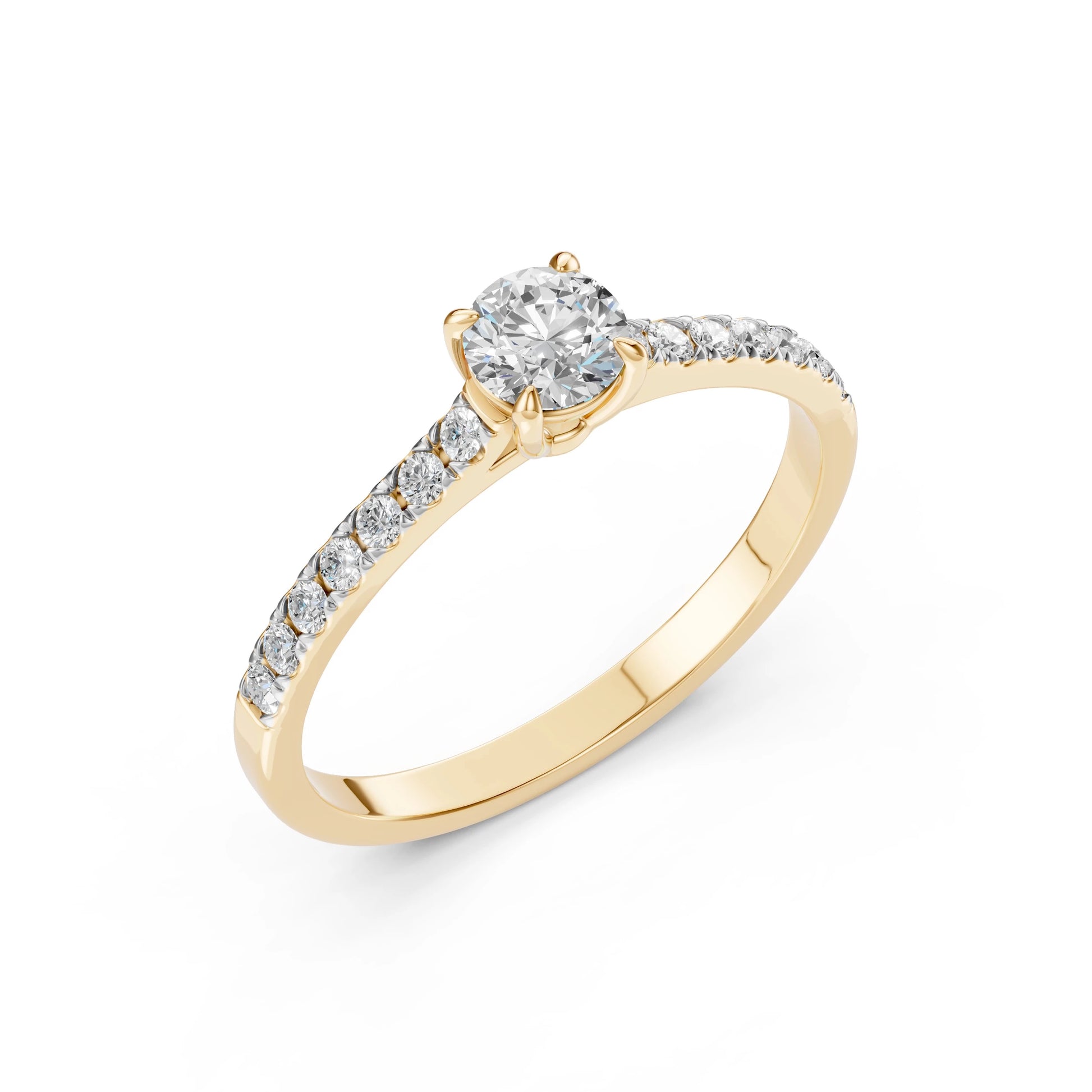 Solitaire Eternity Ring - 101-10094(5.1)