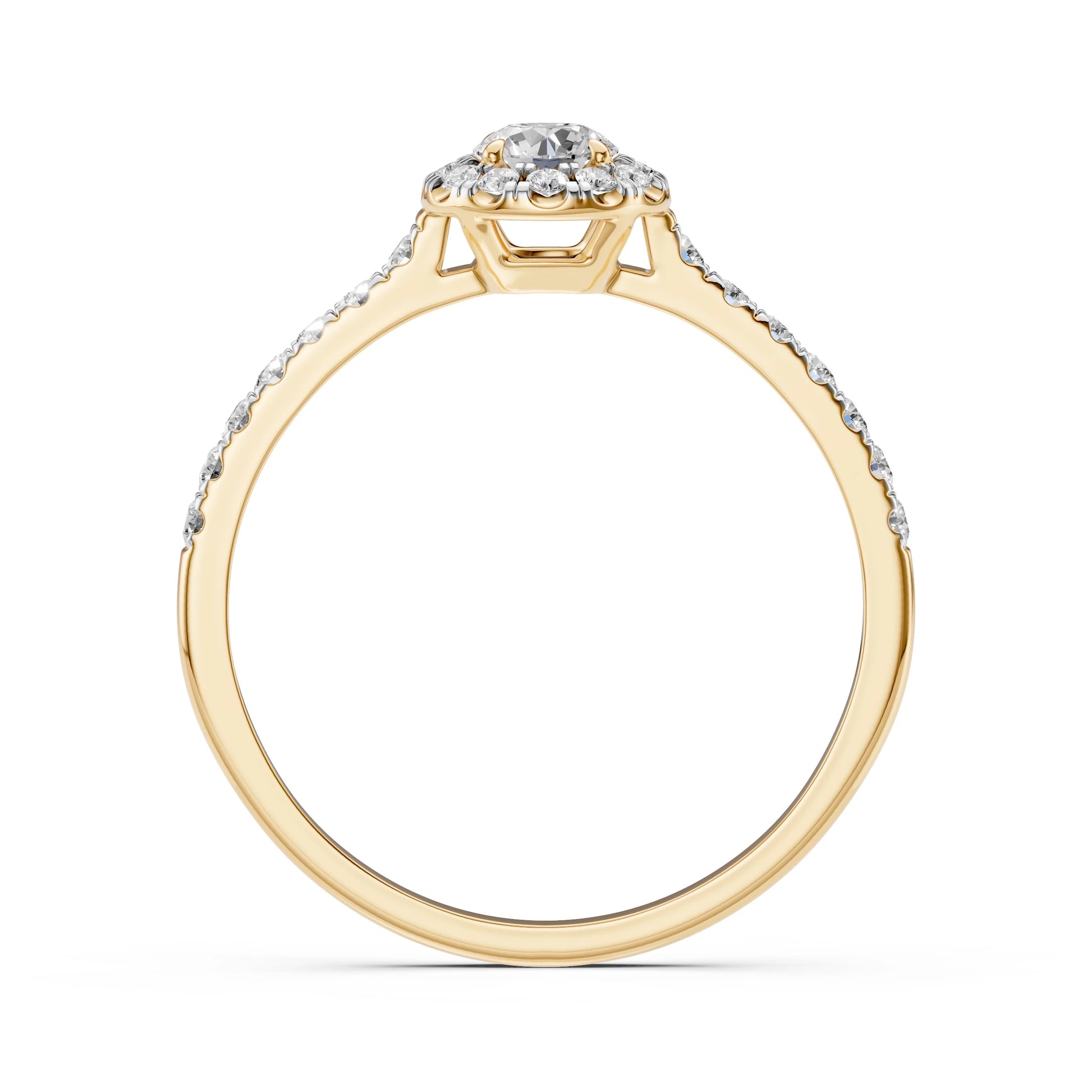 Solitaire Eternity Ring - 101-10095(4.0)