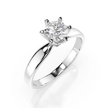 Solitaire Ring - 101-10040(5.1)