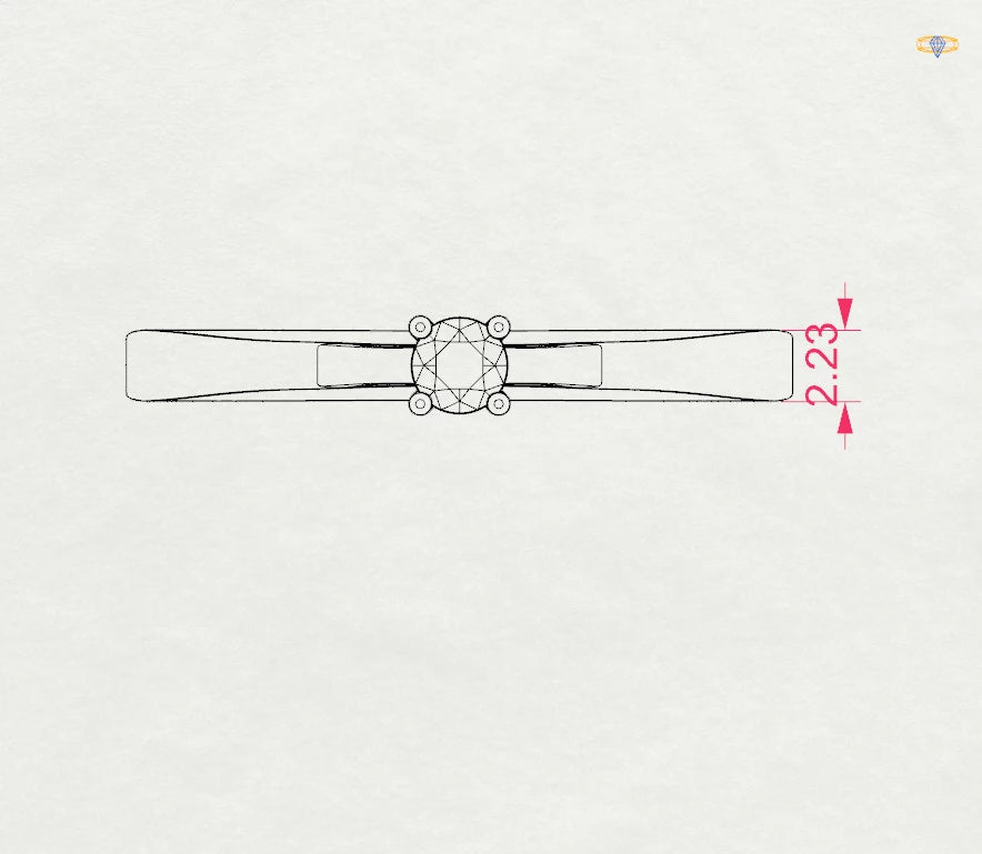 Solitaire Ring - 101-10012/1(3.0)