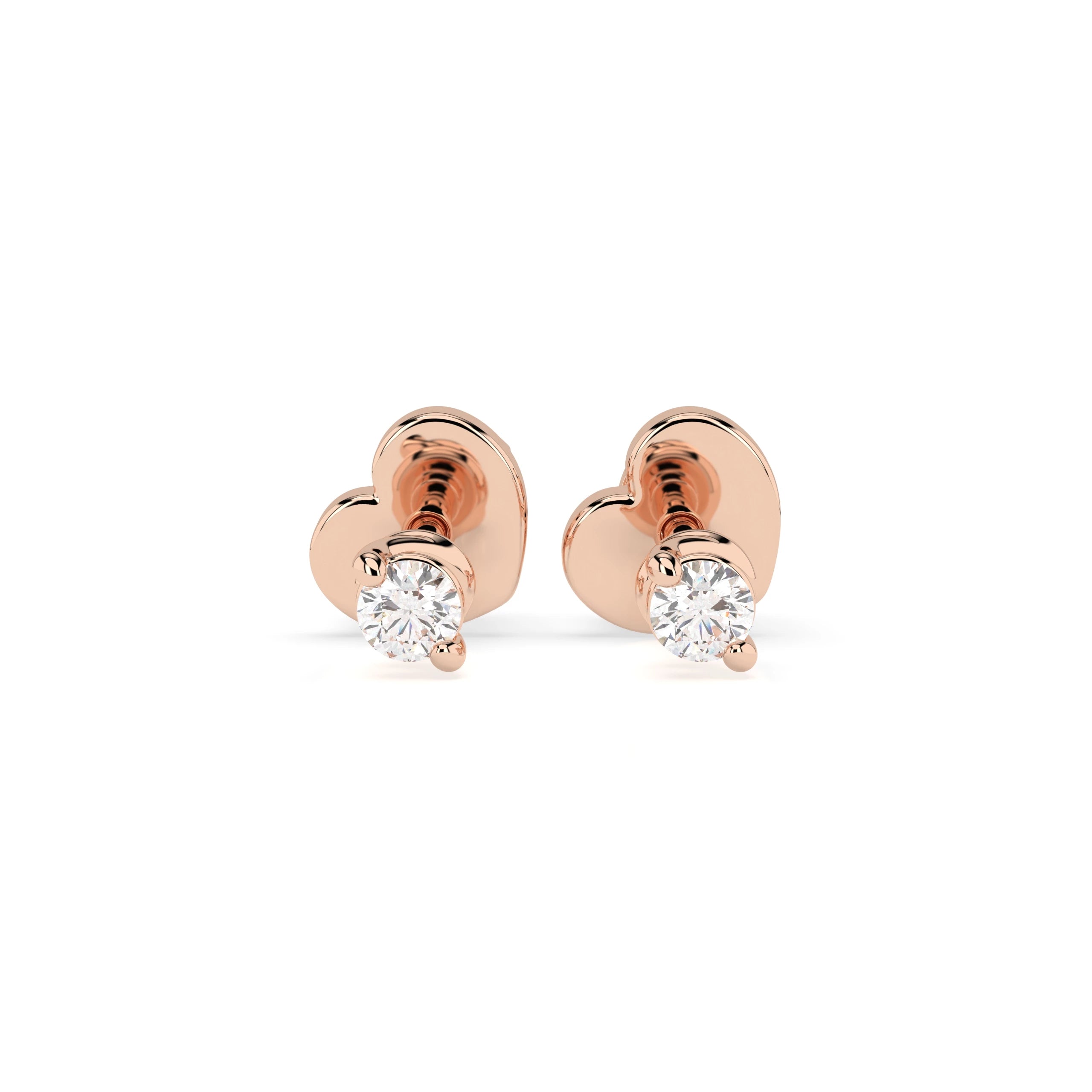 Solitaire Butterfly Earring - 102-10032(2.2)