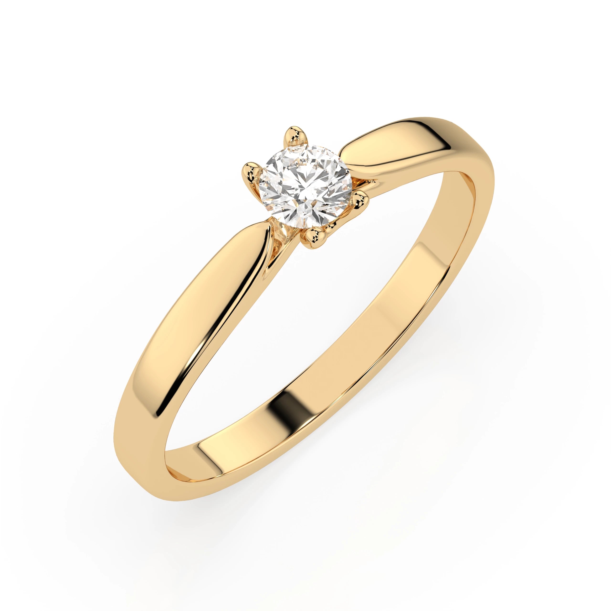 Solitaire Ring - 101-10046(3.4)
