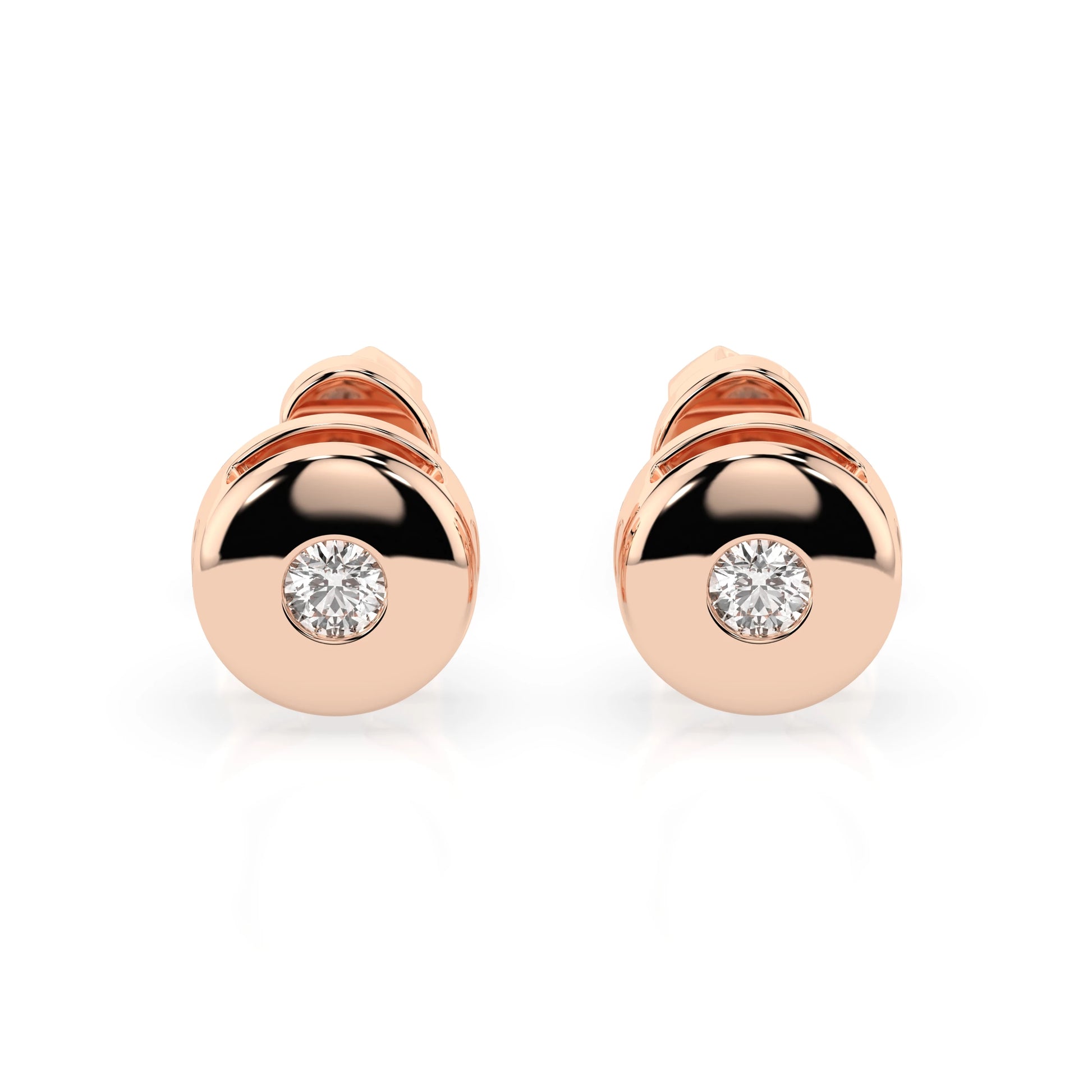 Solitaire Butterfly Earring - 102-10048
