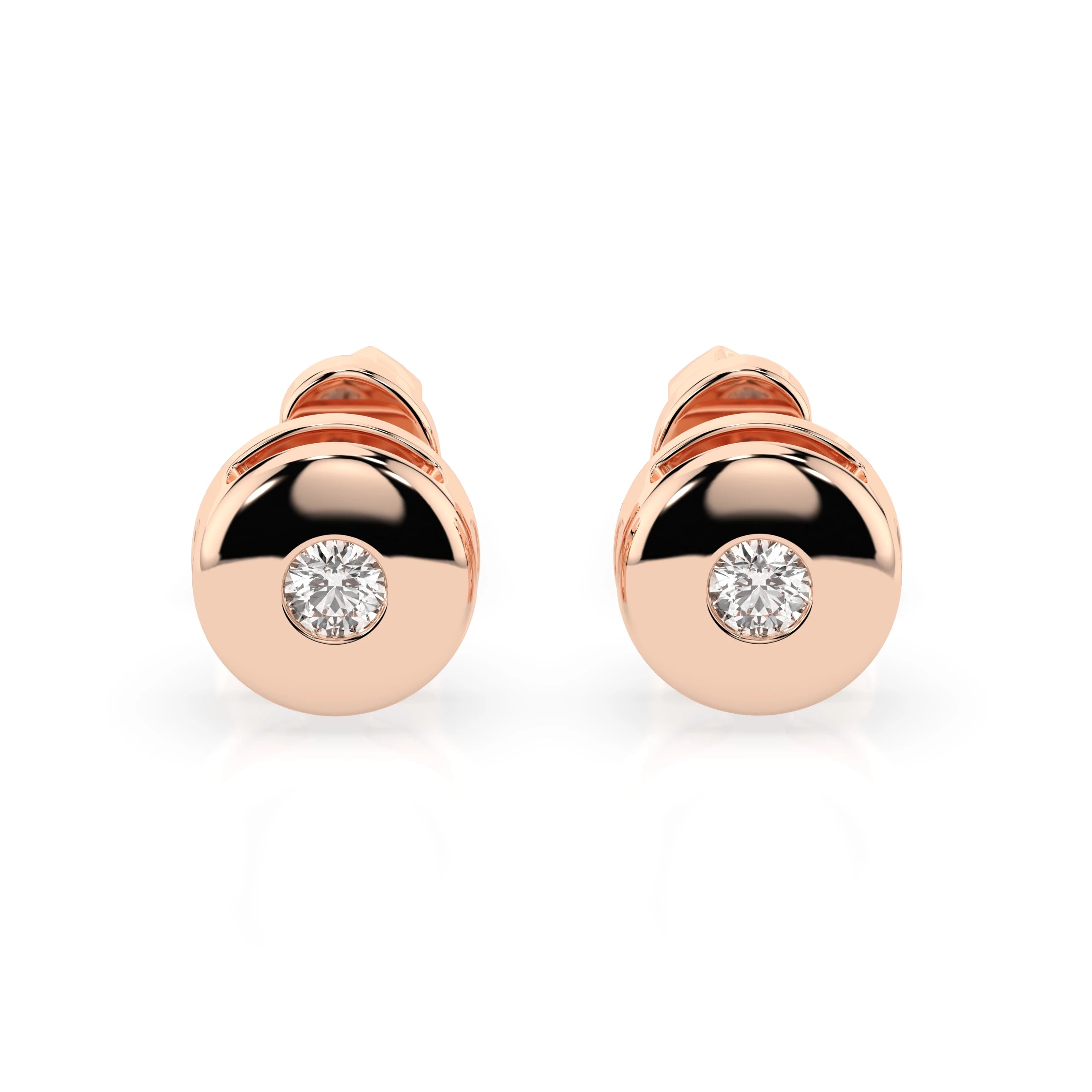 Solitaire Butterfly Earring - 102-10048