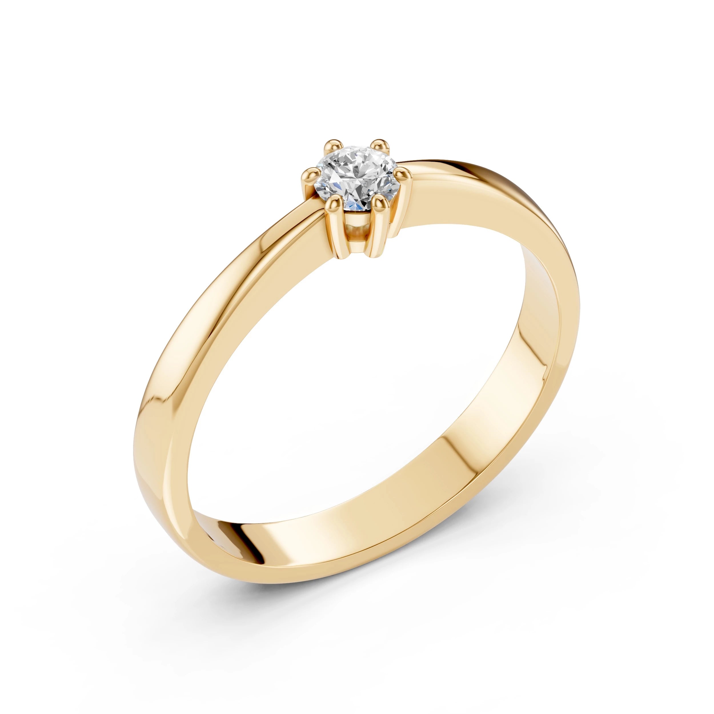 Solitaire Ring - 101-10151(3.4)