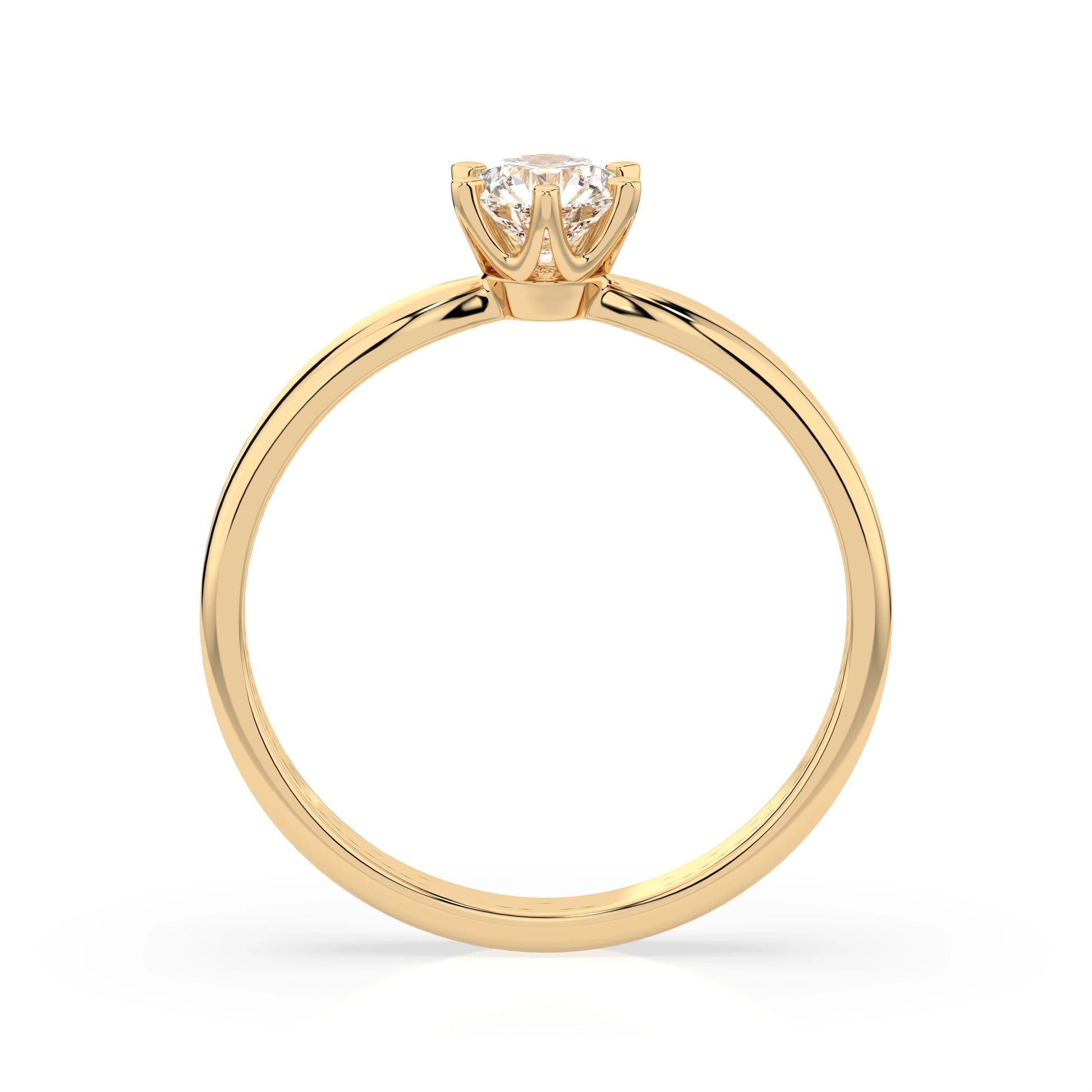 Solitaire Ring - 101-10040(4.2)