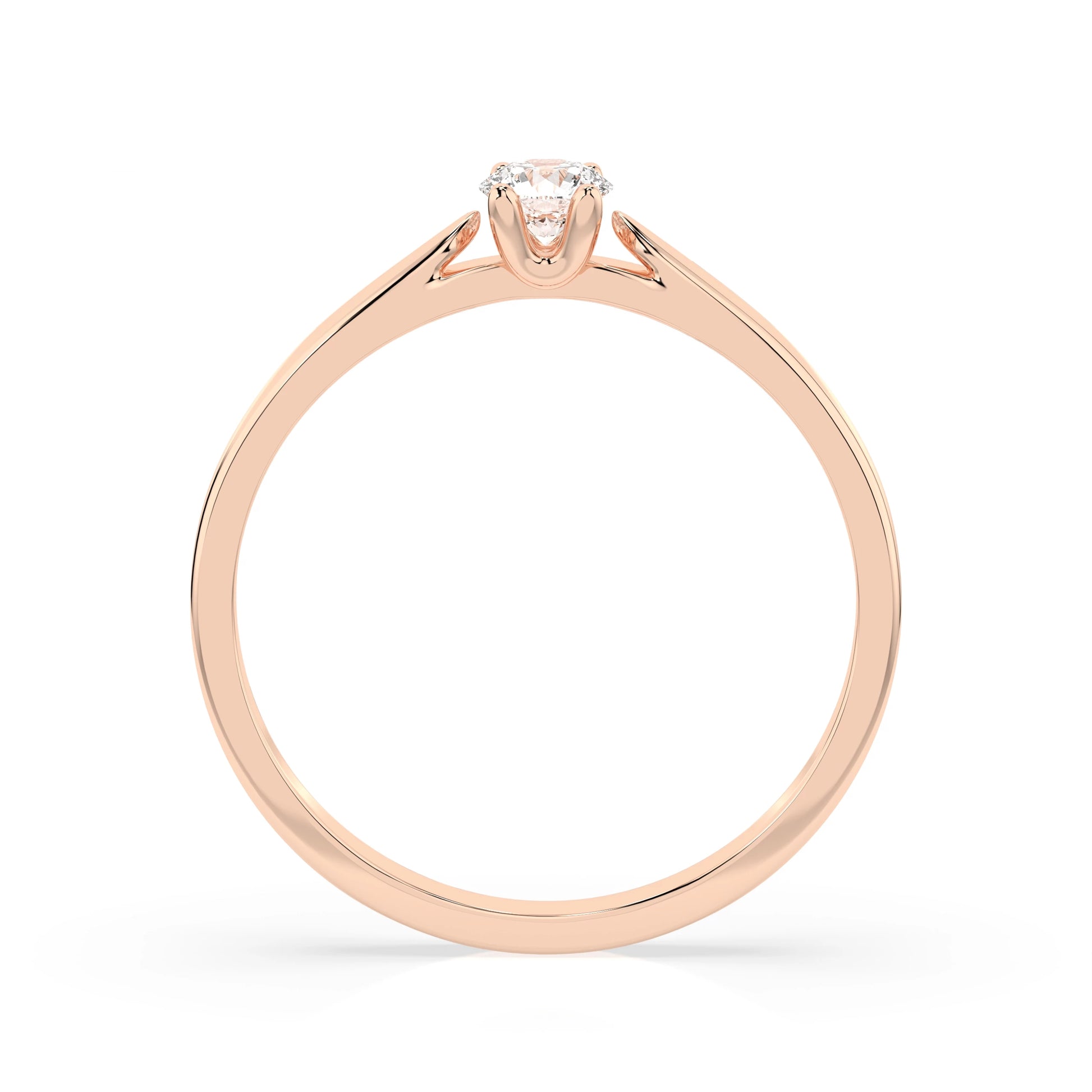 Solitaire Ring - 101-10046(3.4)