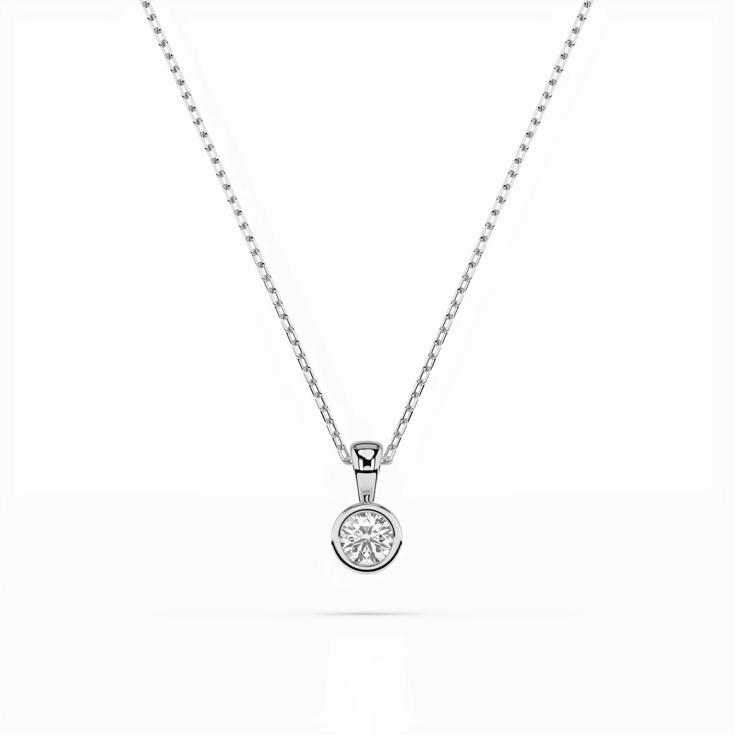 Solitaire Necklace - 104-10010(3.0)