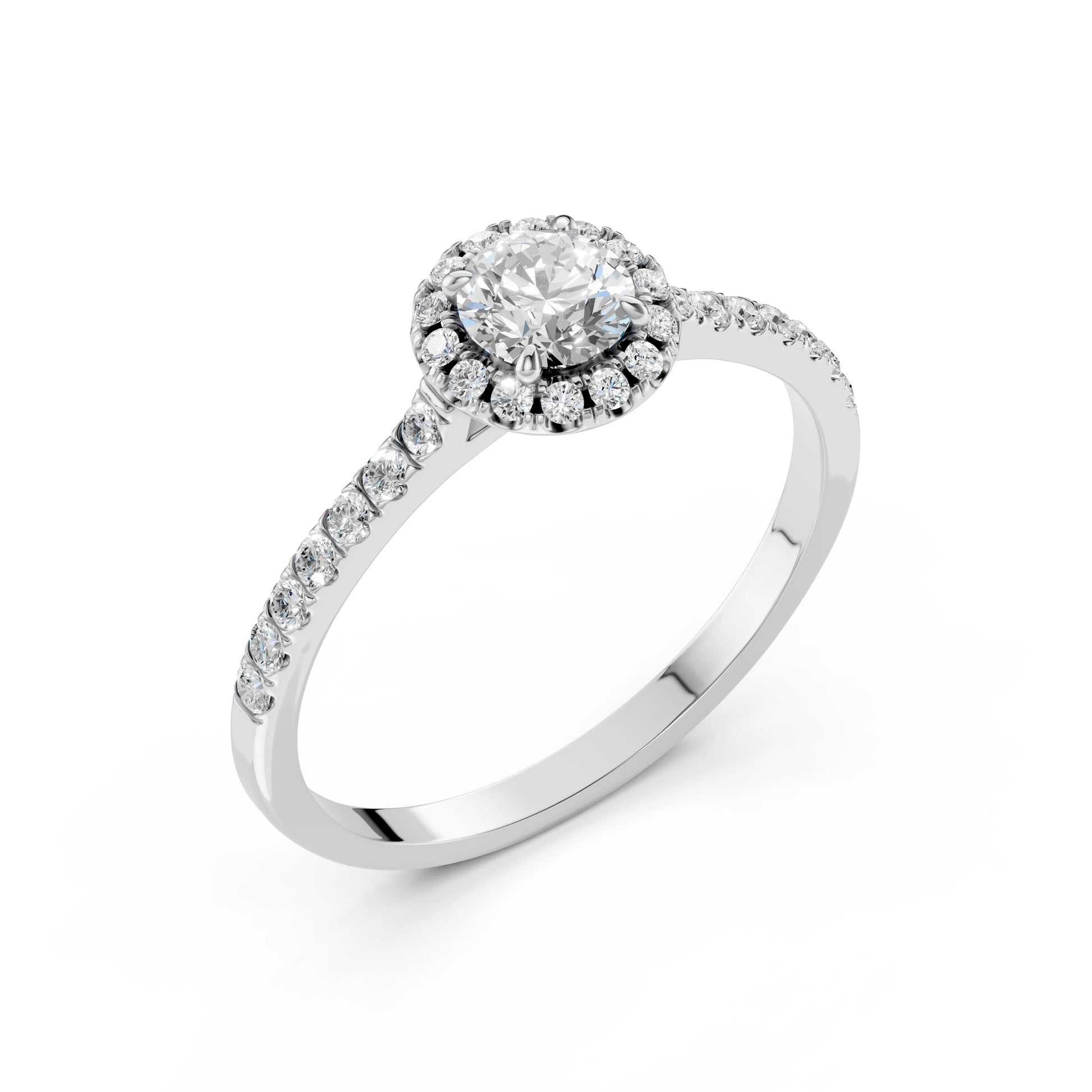 Solitaire Eternity Ring - 101-10095(5.1)