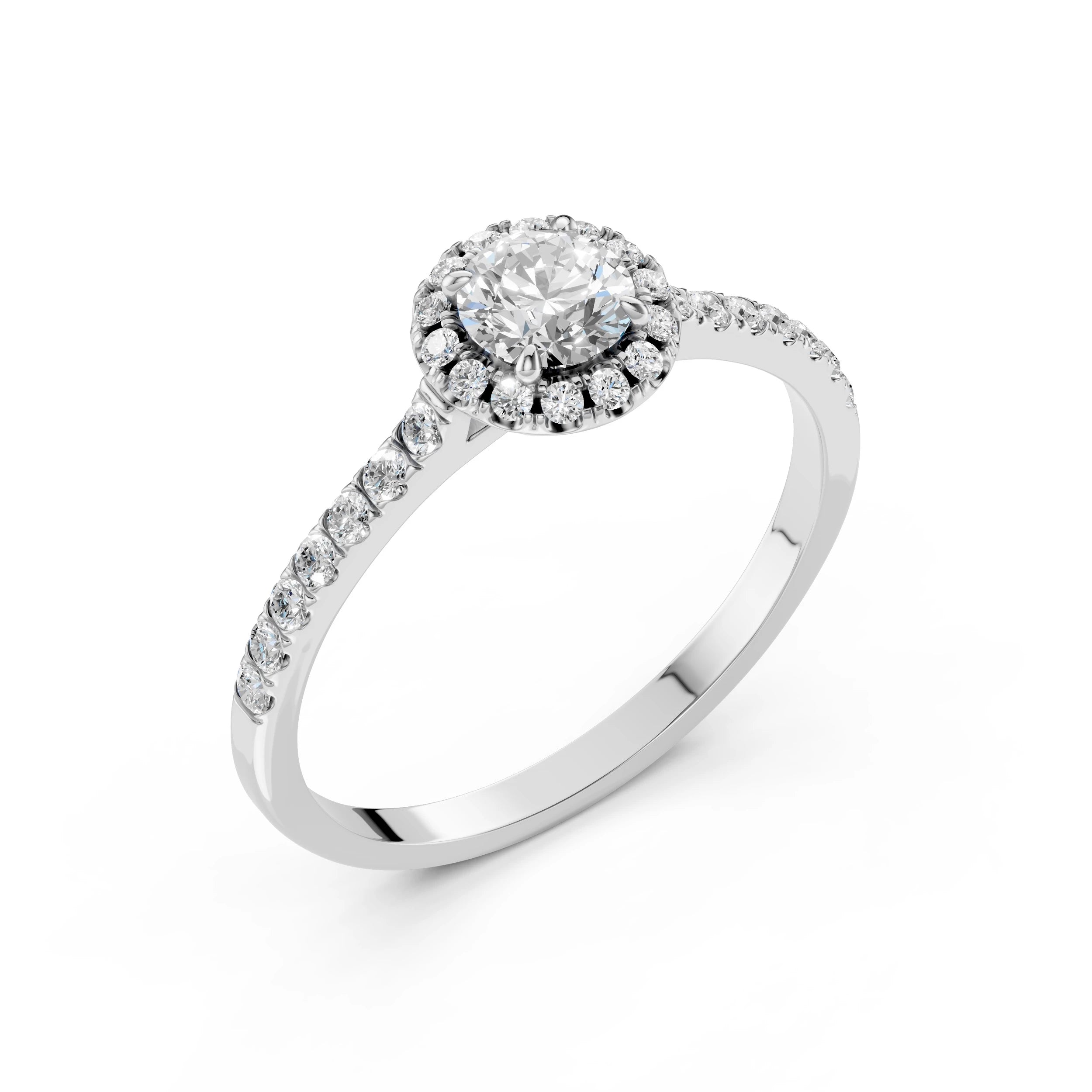 Solitaire Eternity Ring - 101-10095(5.1)