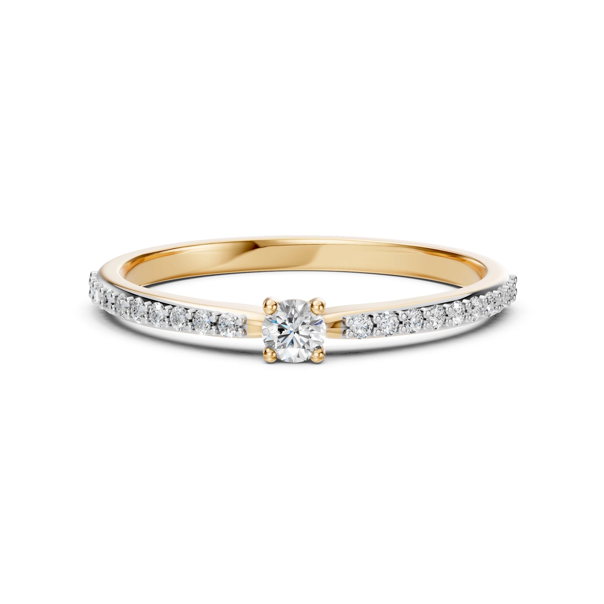 Solitaire Eternity Ring - 101-10116/2(3.0)