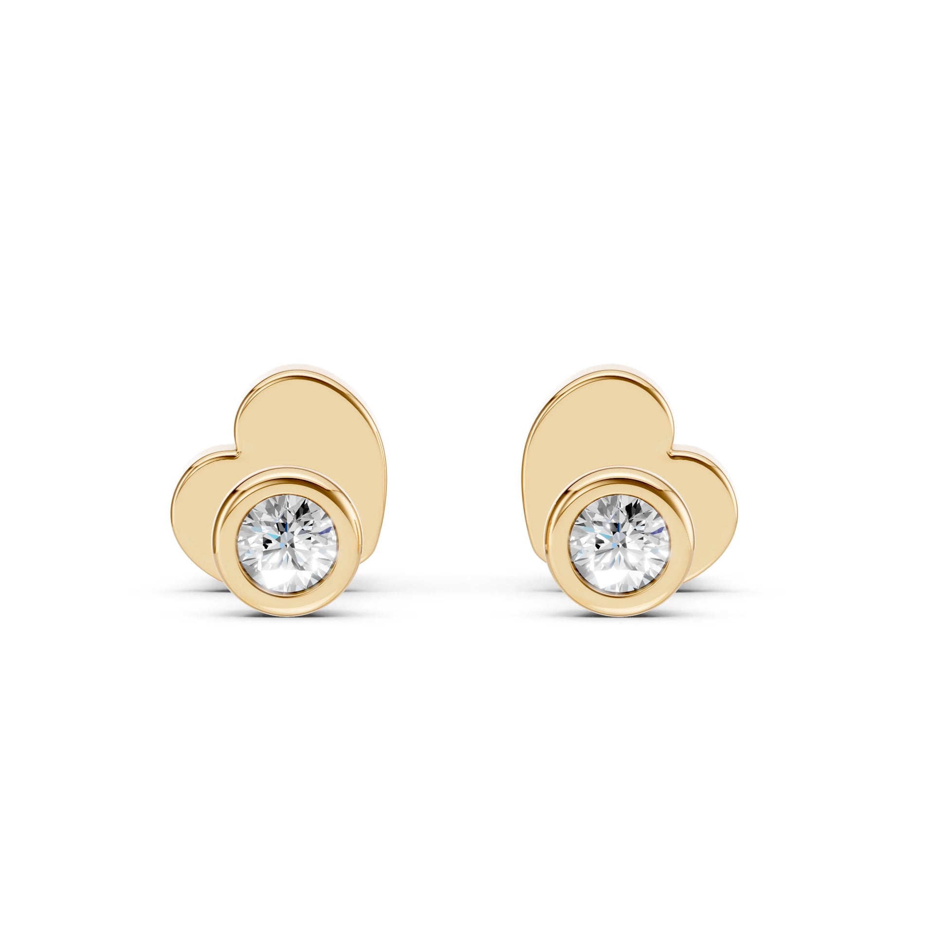 Solitaire Butterfly Earring - 102-10010(2.3)