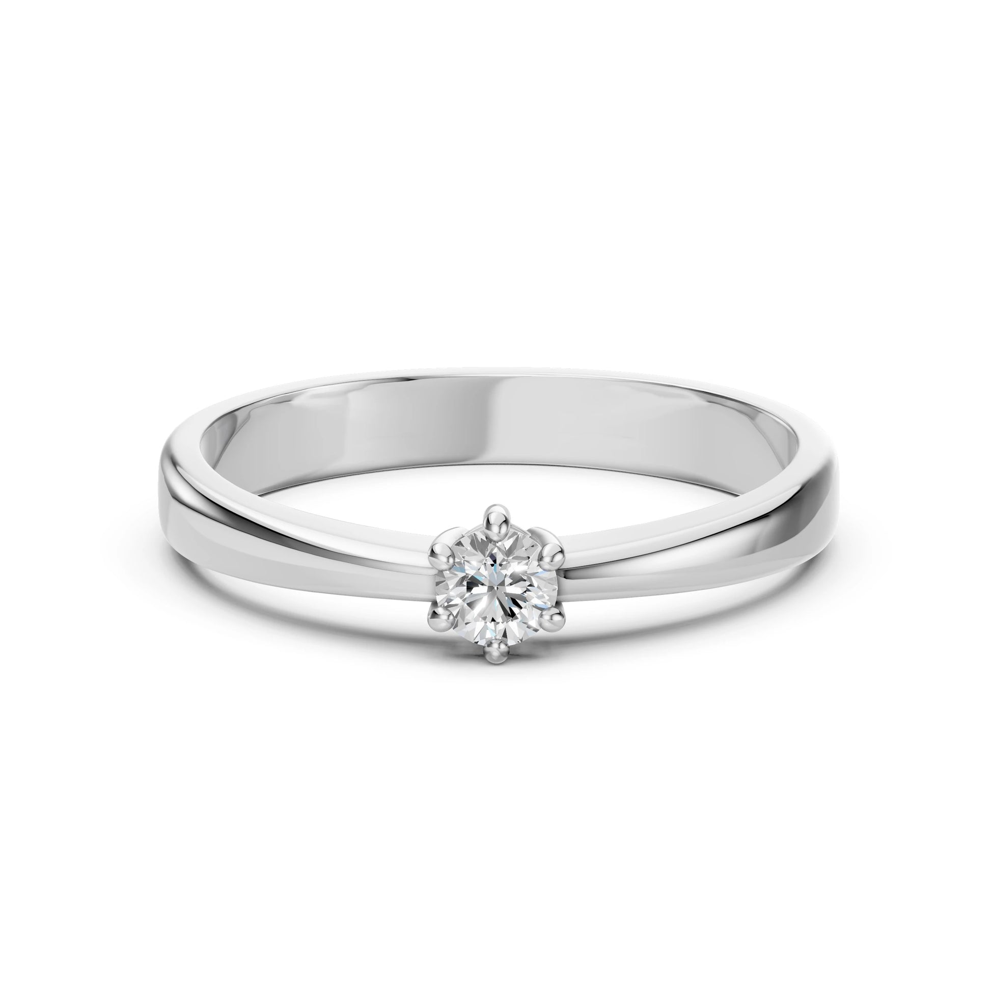 Solitaire Ring - 101-10151(3.4)