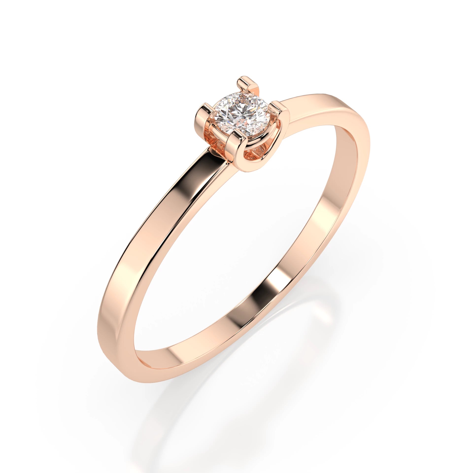 Solitaire Ring - 101-10022(3.0)