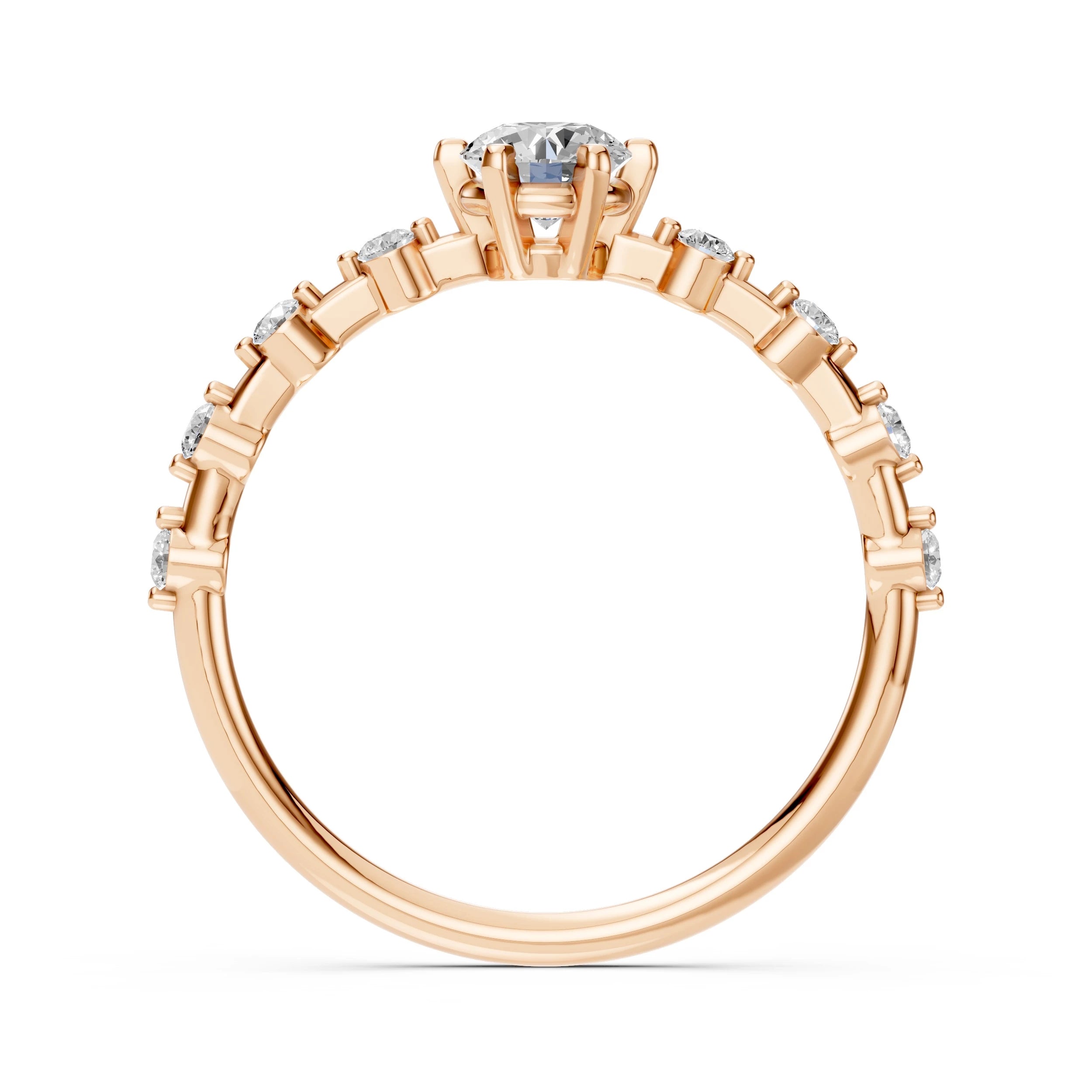 Solitaire Eternity Ring - 101-10144(4.7)