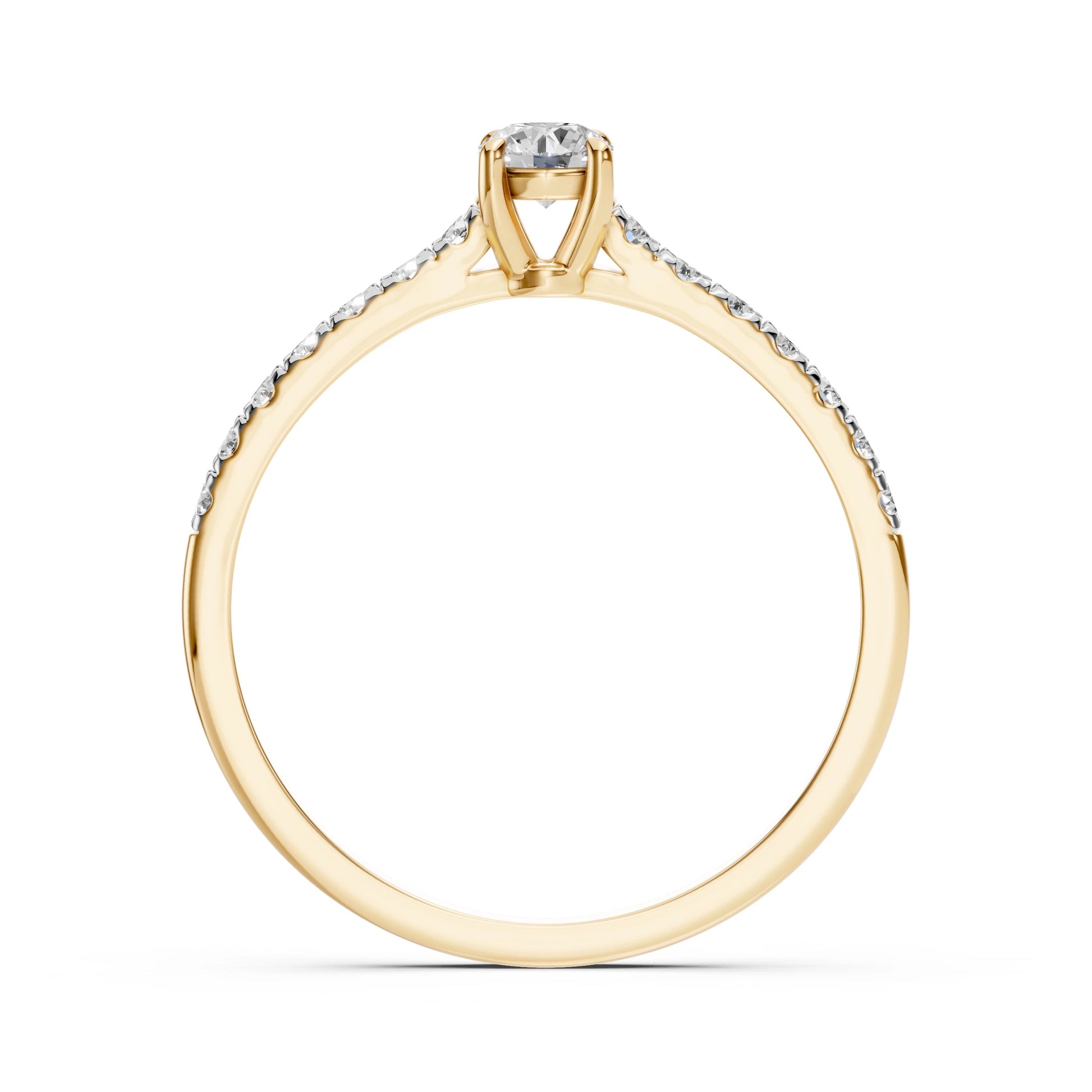 Solitaire Eternity Ring - 101-10094(3.7)