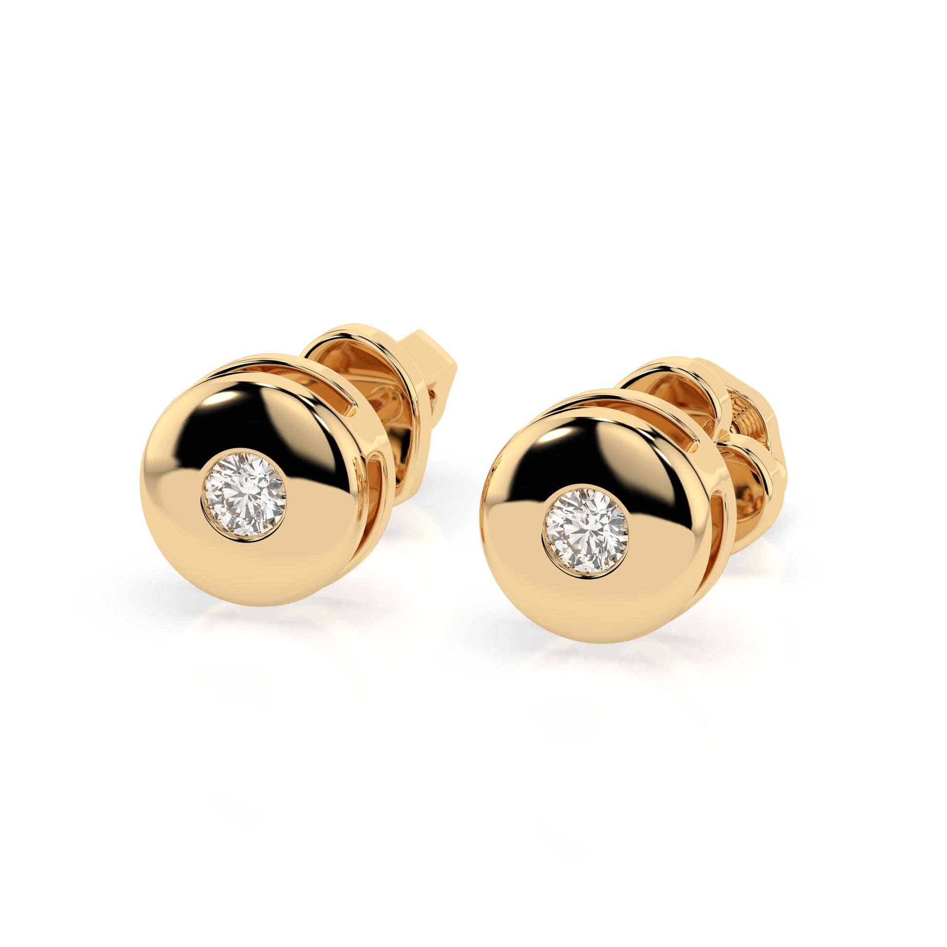 Solitaire Butterfly Earring - 102-10048