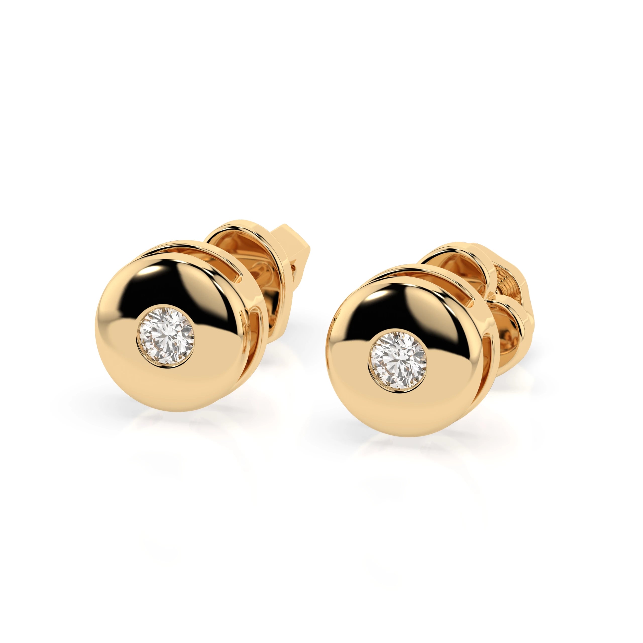 Solitaire Butterfly Earring - 102-10048