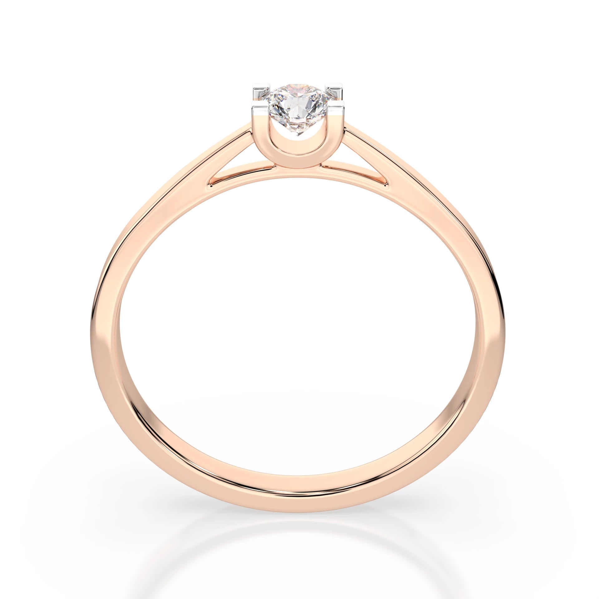 Solitaire Ring - 101-10020(3.4)