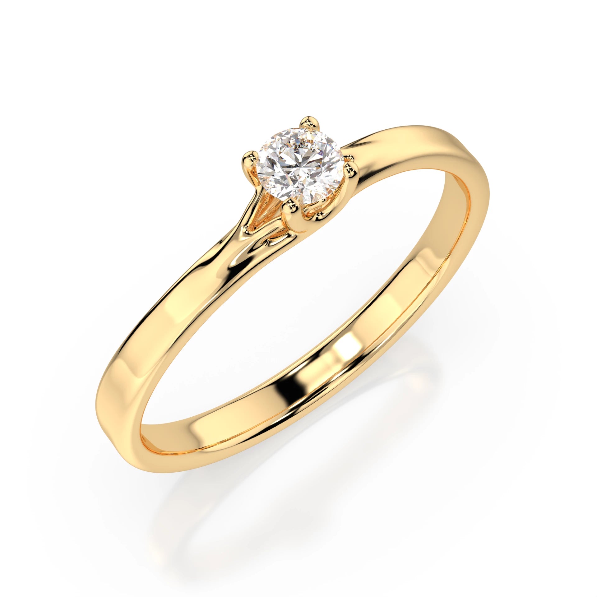 Solitaire Ring - 101-10014(3.0)