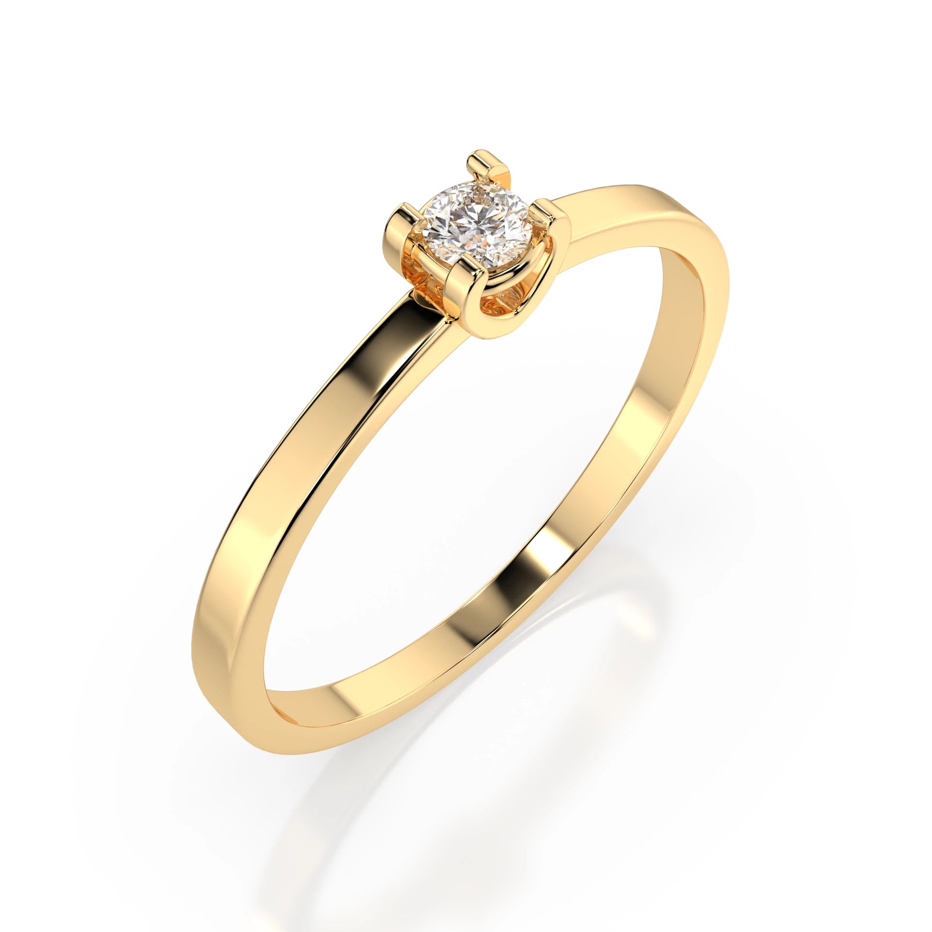 Solitaire Ring - 101-10022(3.0)