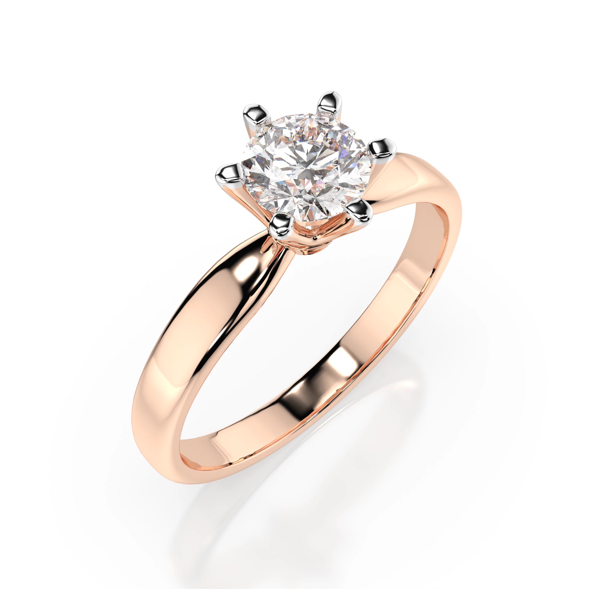 Solitaire Ring - 101-10040(5.1)
