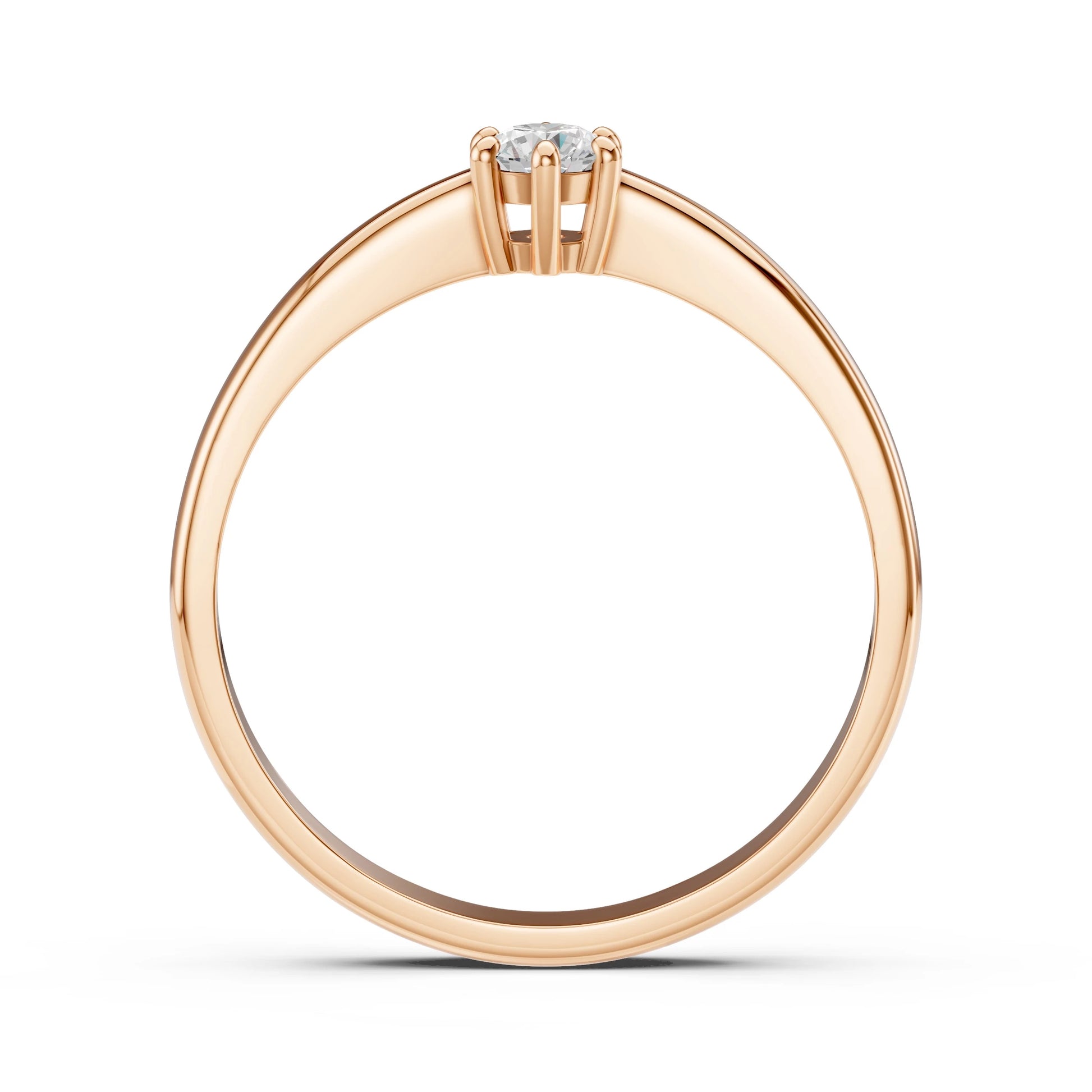 Solitaire Ring - 101-10151(3.4)
