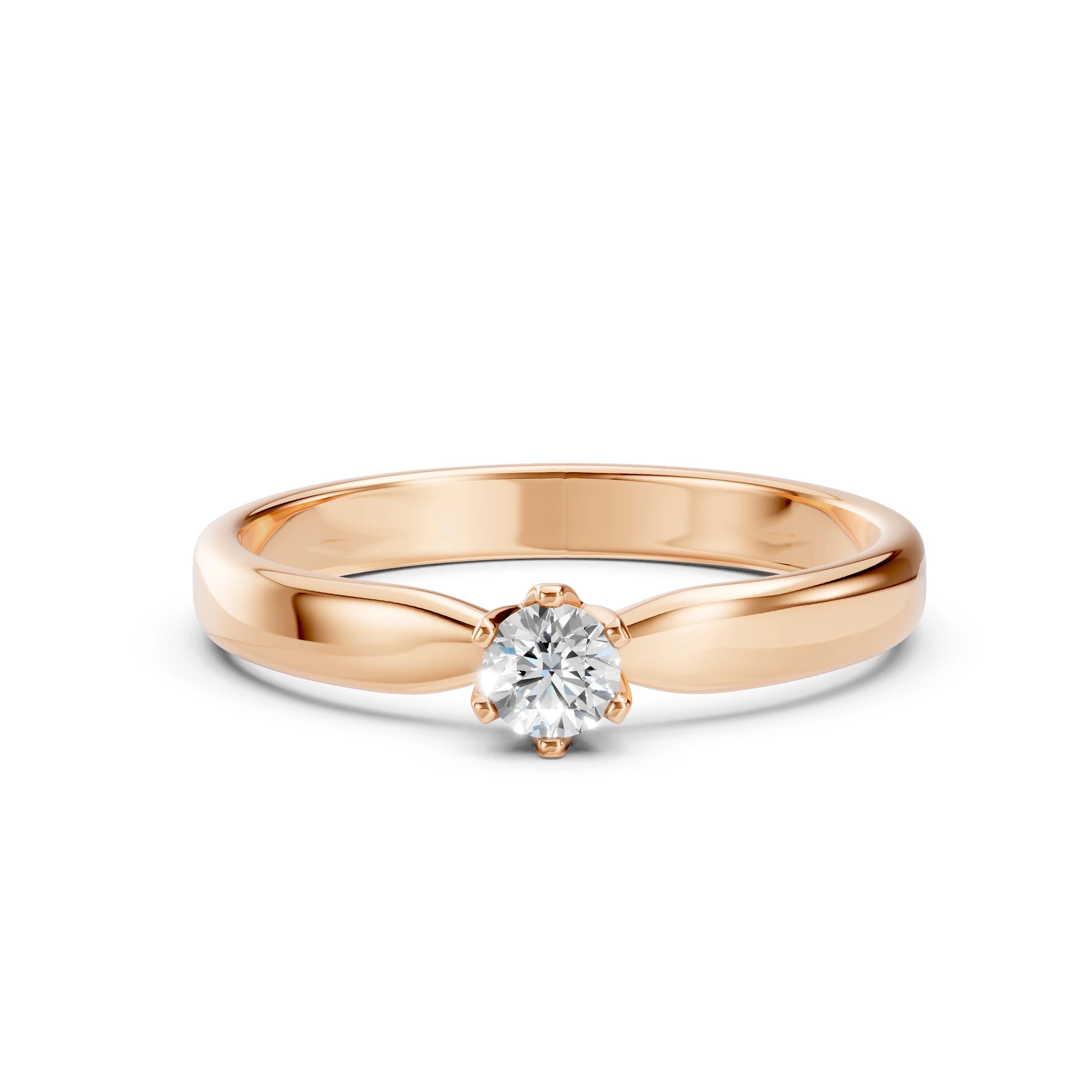 Solitaire Ring - 101-10040(3.7)