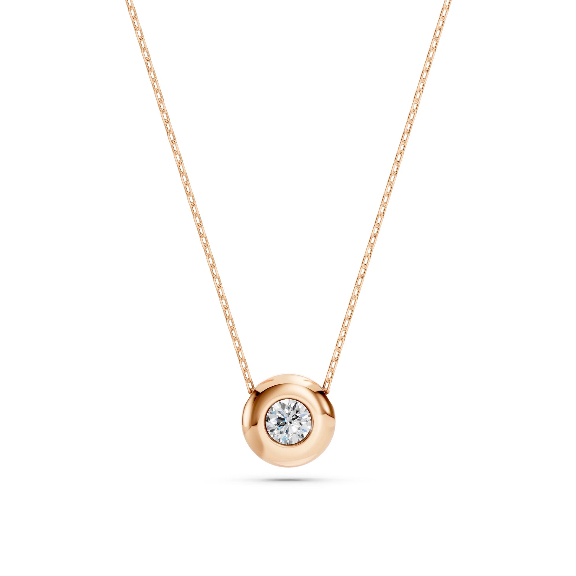 Solitaire Necklace - 104-10007(3.4)