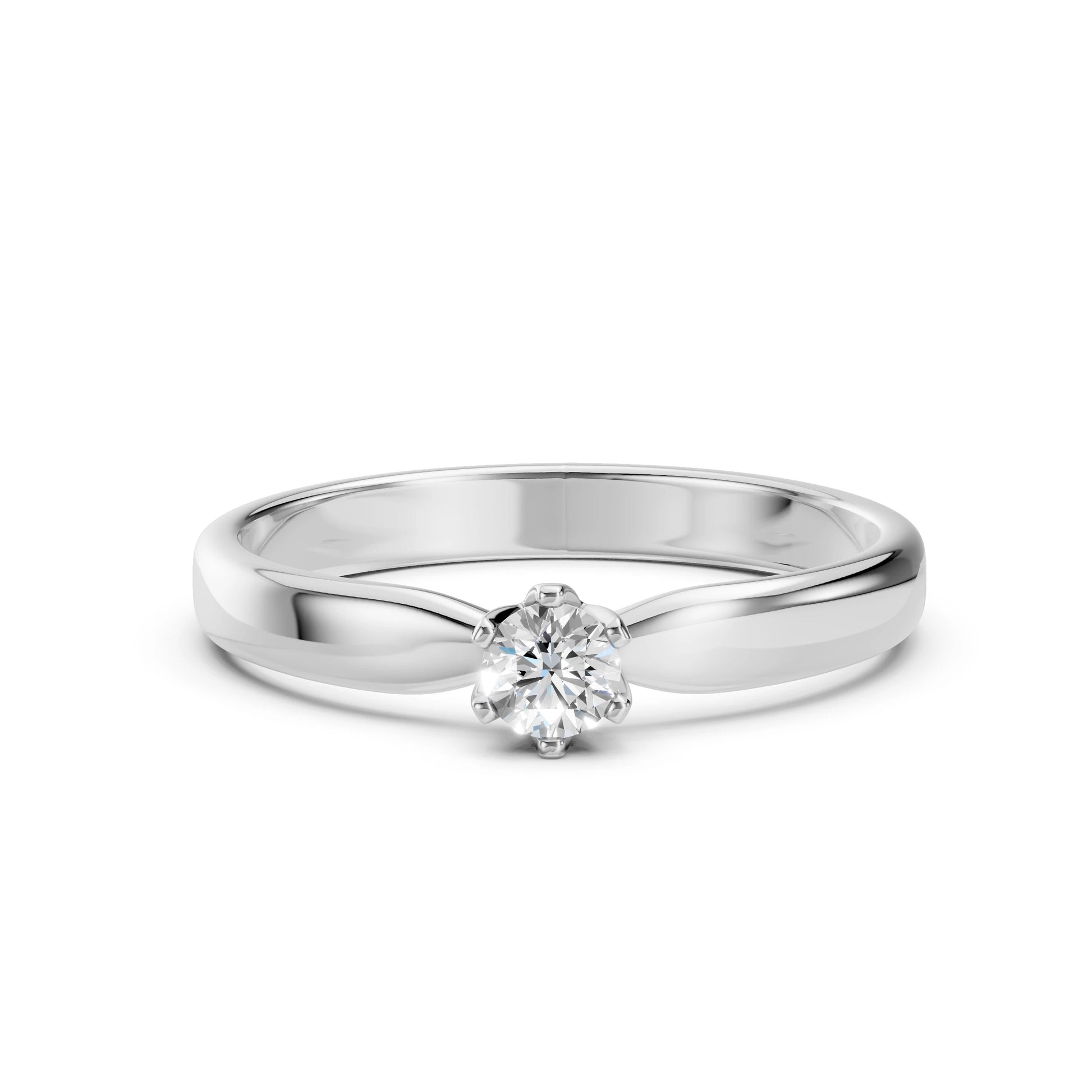 Solitaire Ring - 101-10040(3.7)