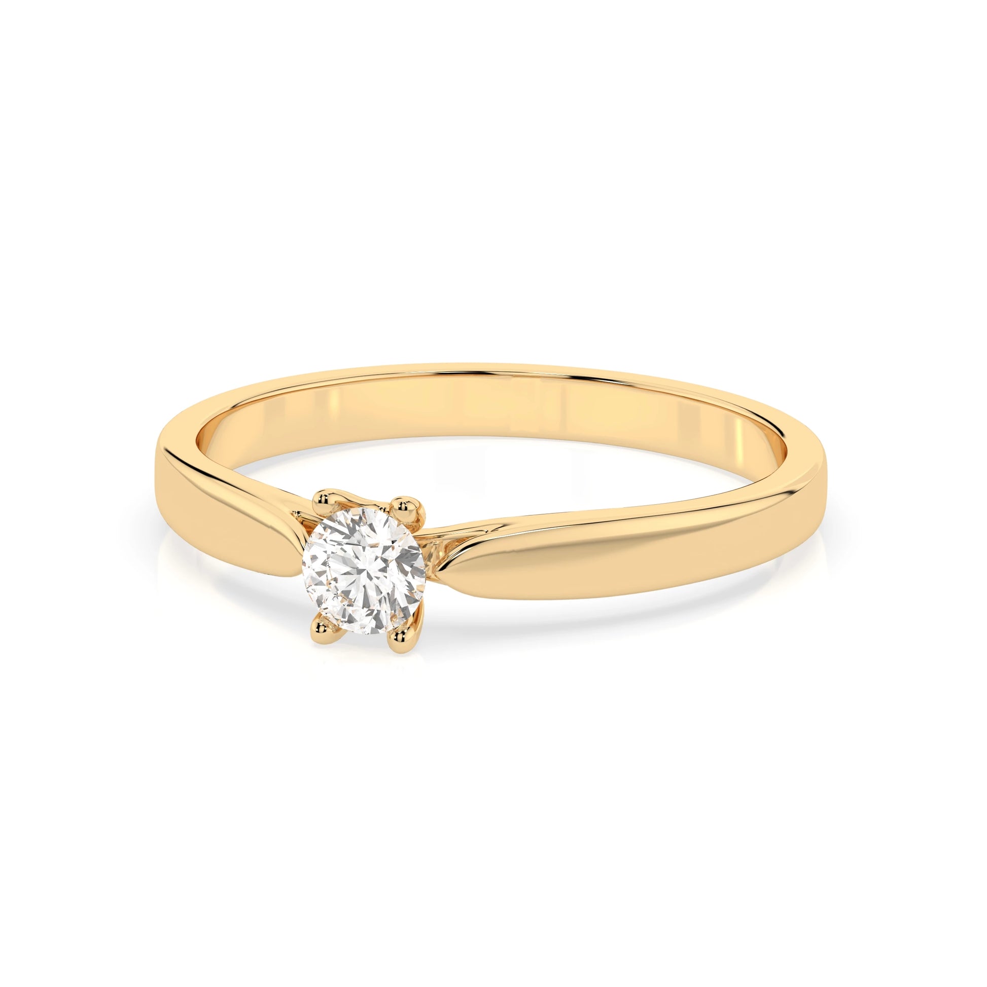 Solitaire Ring - 101-10046(3.4)