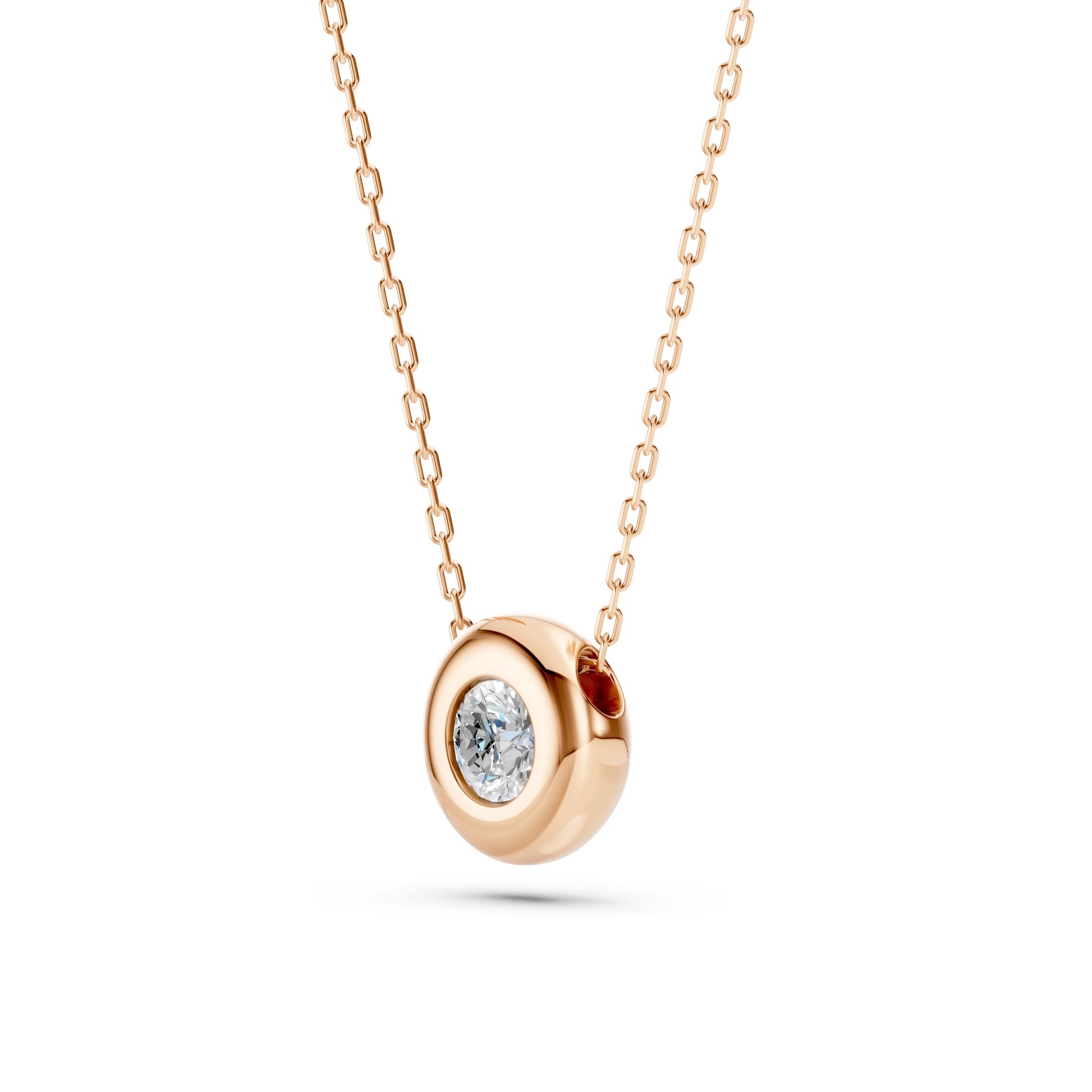 Solitaire Necklace - 104-10007(3.4)