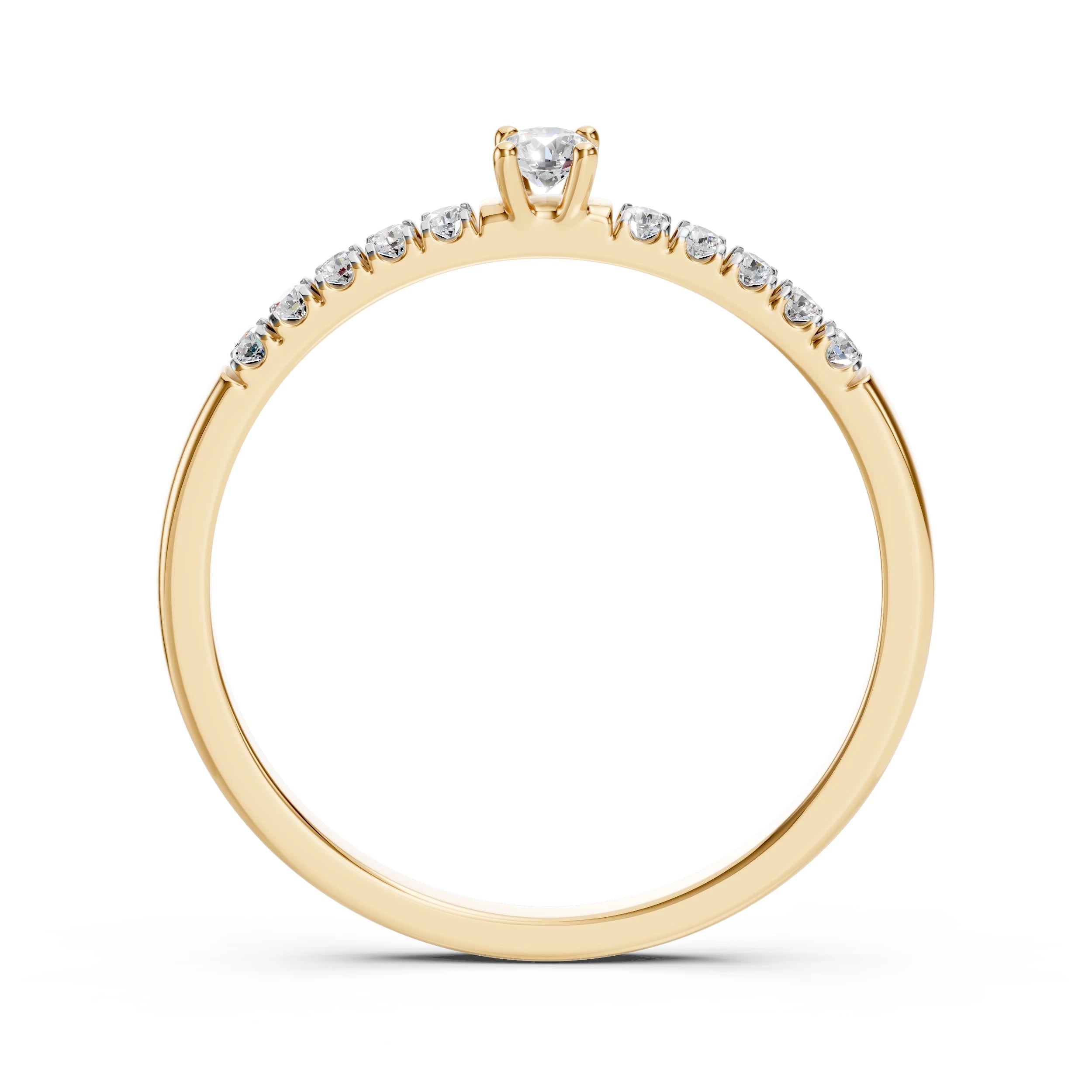 Solitaire Eternity Ring - 101-10126/2(2.6)